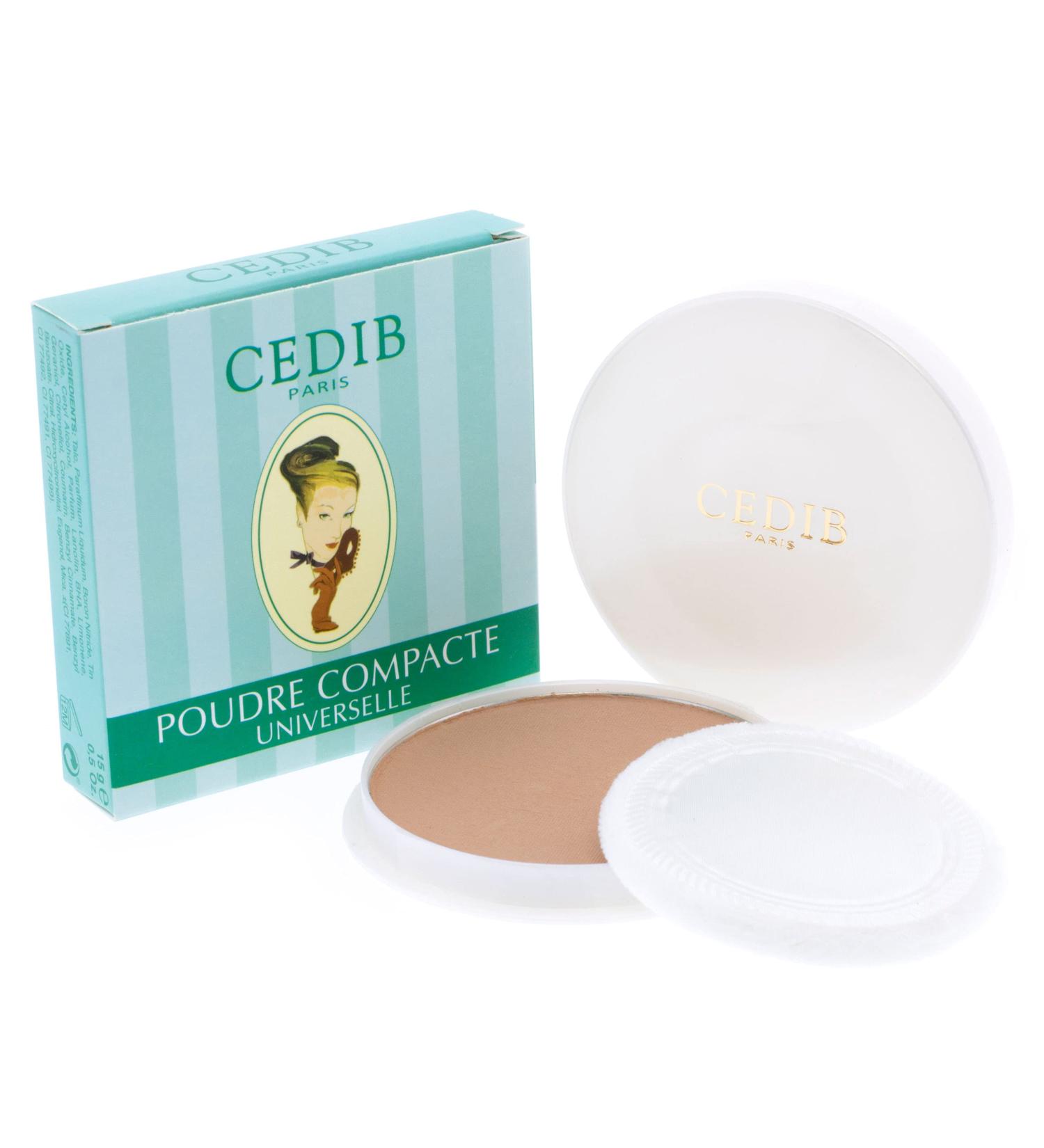 Cedib Paris Universal Compact Powder Universal Compact Powder Ambar 15 g - Buy Online on GoSupps.com