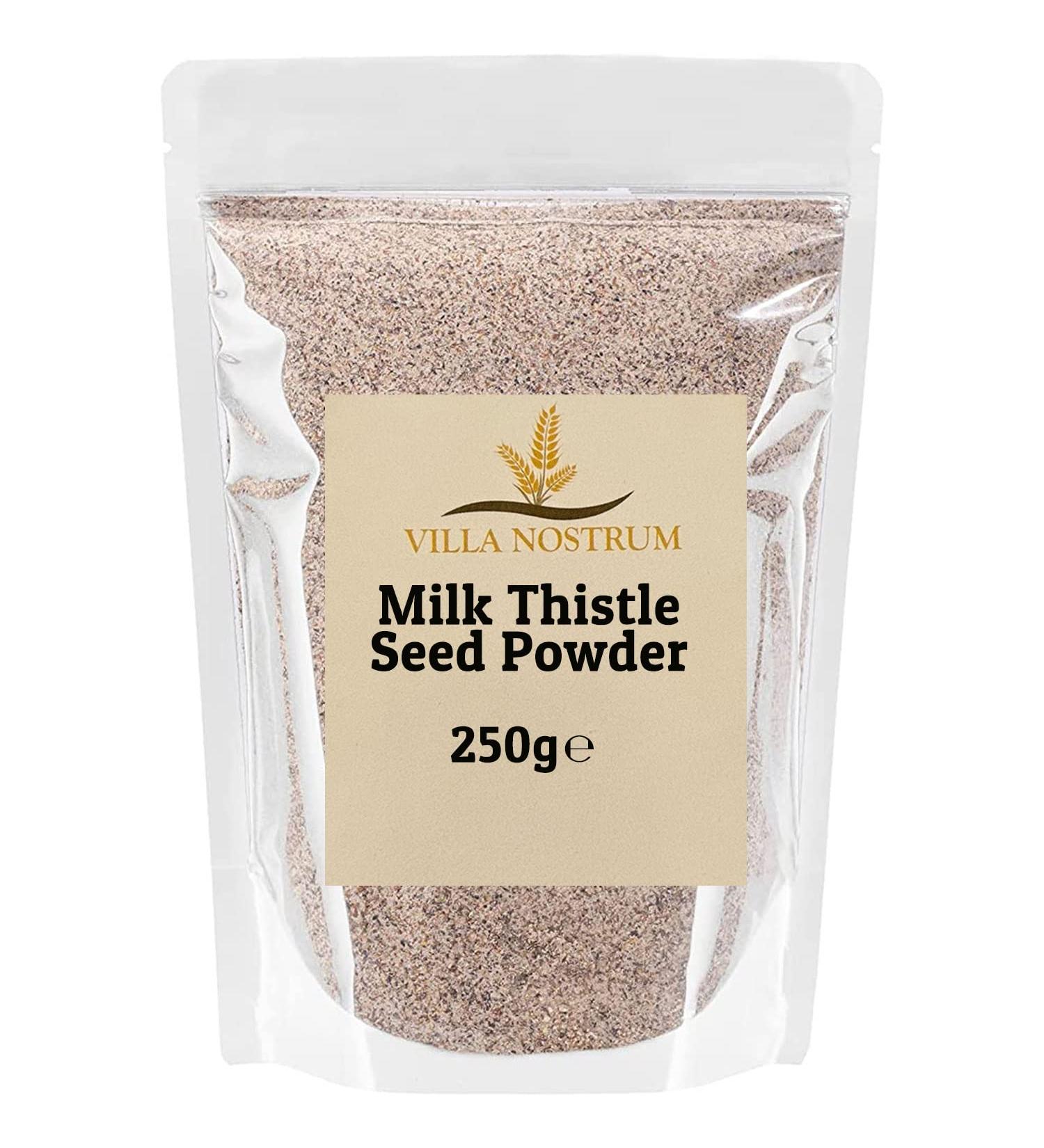 Milk Thistle Seed Powder 250g by Villa Nostrum - Milk Thistle Powder