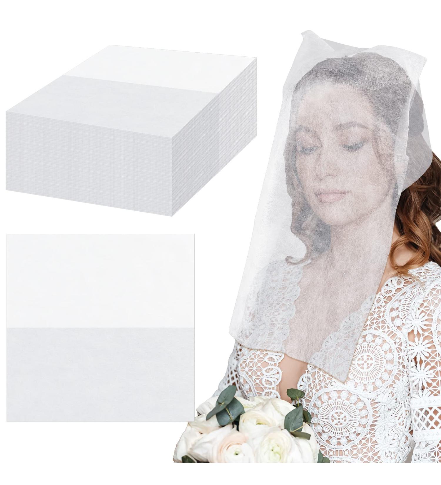 100 Pack Makeup Protector Hoods - Disposable Non Woven Lightweight Face Covers for Beauty and Clothing Protection - Breathable Cosmetic Masks for Travel, Wedding, and Home Use - Buy Online on GoSupps.com