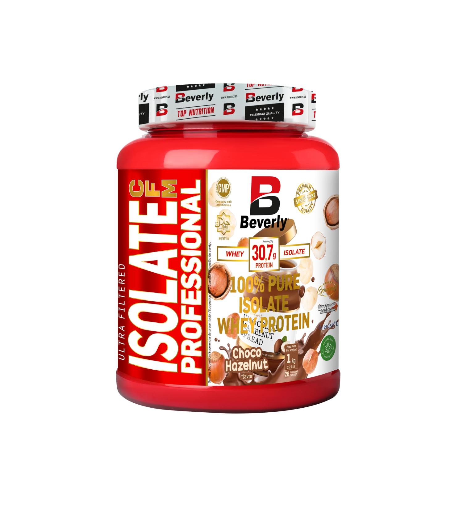  Beverly Beverly Isolate CFM - Lacprodan Whey Protein Isolate - 2 kg - 30 g of protein per serving - 58 servings - Toni - Buy Online on GoSupps.com
