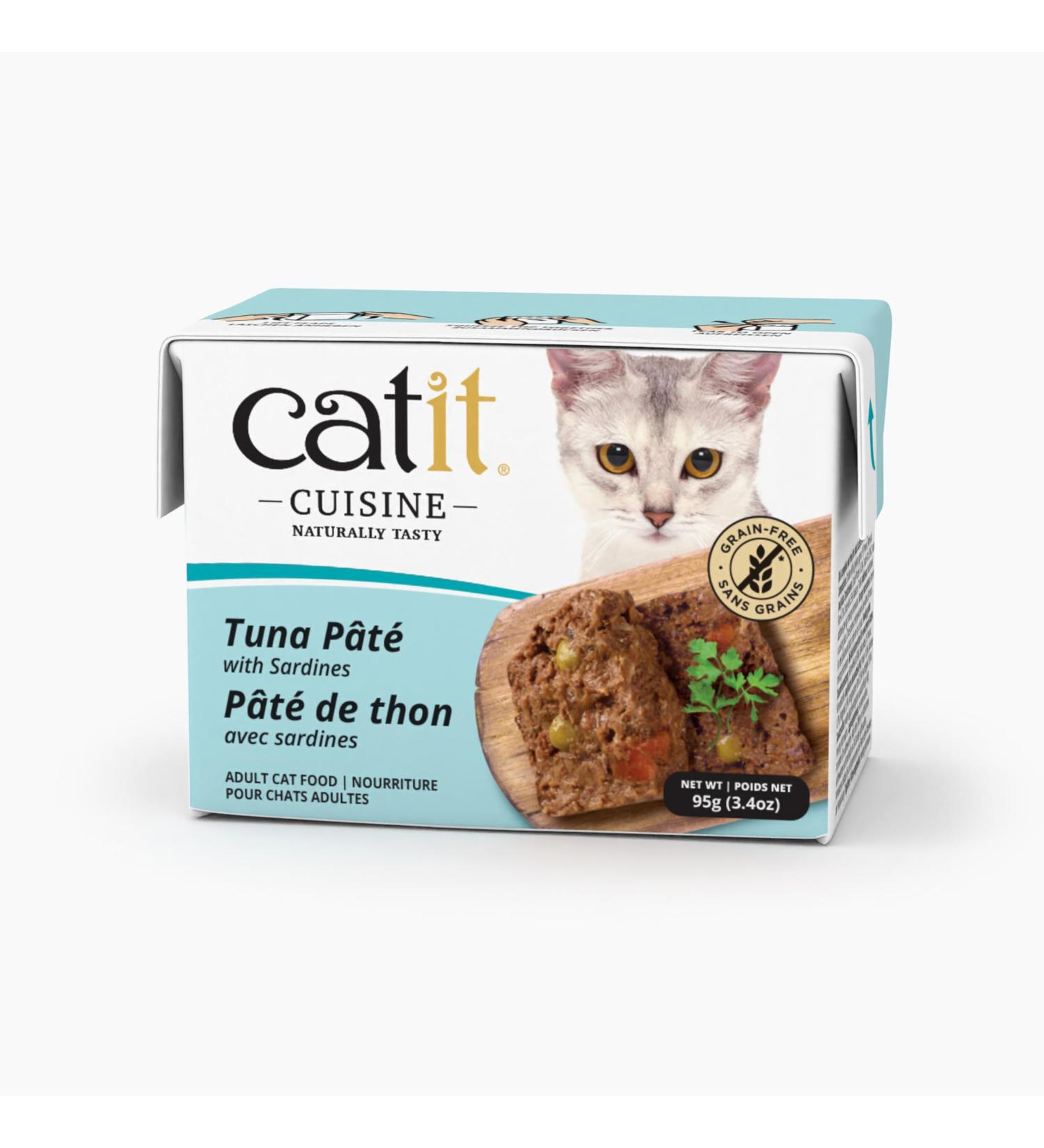 Catit Cuisine Tuna P t with Sardines 95 g Cat Food Wet Cat Food Cat Food Wet Nourriture Pour Chat Cat Wet Food Chat Kitten Food Kitten Wet Food Canned Cat Food Nourriture Chat