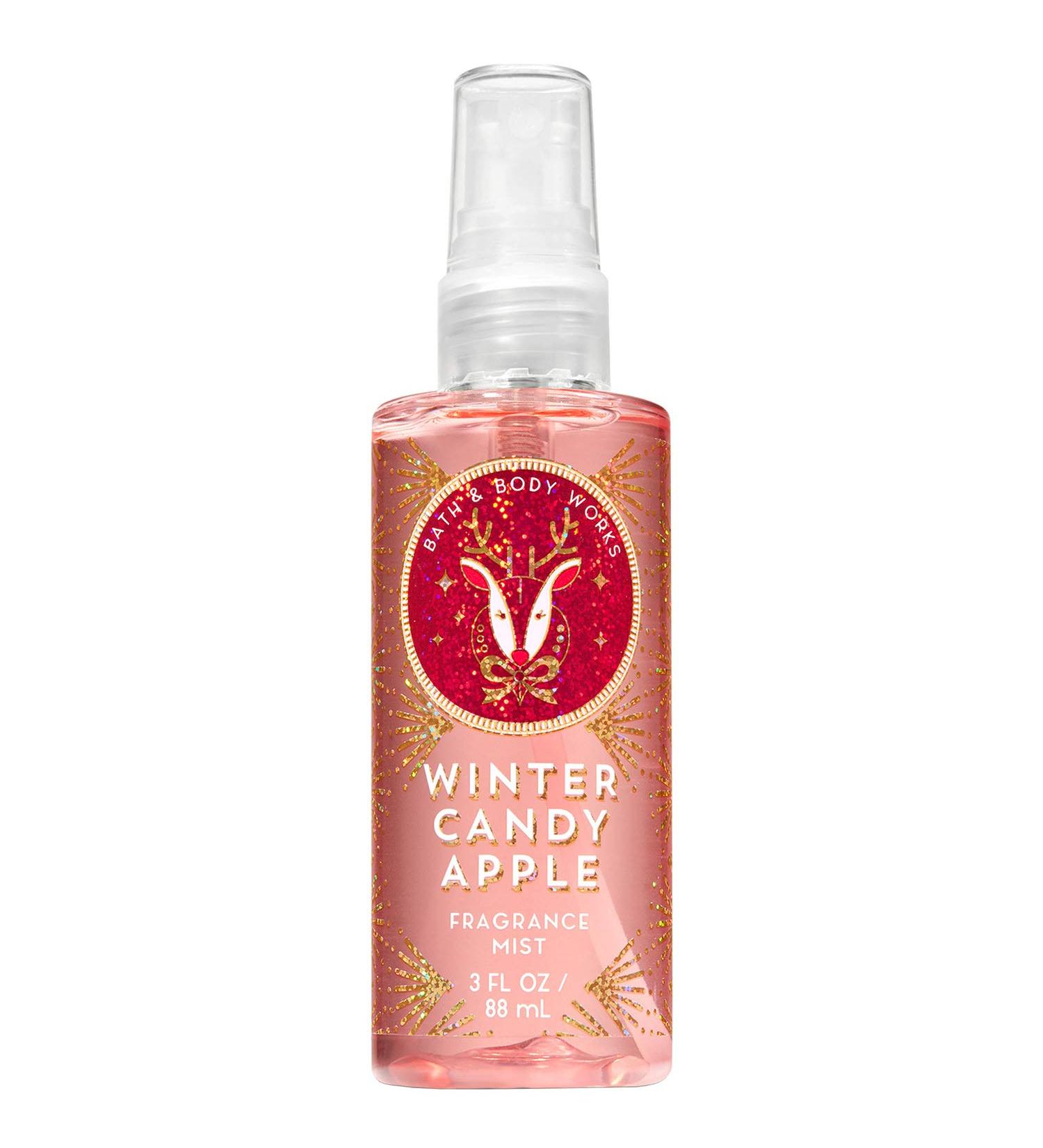 Bath and Body Works WINTER CANDY APPLE Travel Size Fine Fragrance Mist 3 Fluid Ounce