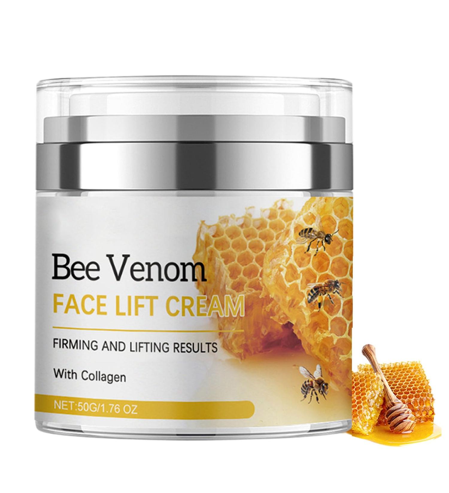 gcdat Bee Venom Comprehensive Cream with Airless Pump Bee Venom Repair Cream Wrinkle Care Face Lift & Firming Effective In Reducing Skin Blemishes Natural Care and Non-Irritating 1.76 Oz - Buy Online on GoSupps.com