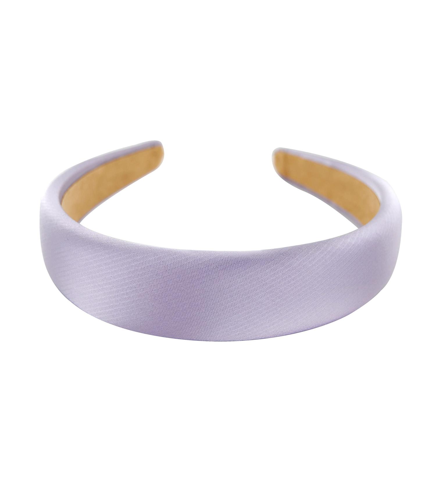 Shop AXY Light Purple Metallic Look Headband - Fabric Padded Hair Accessory for Women - Buy Online on GoSupps.com