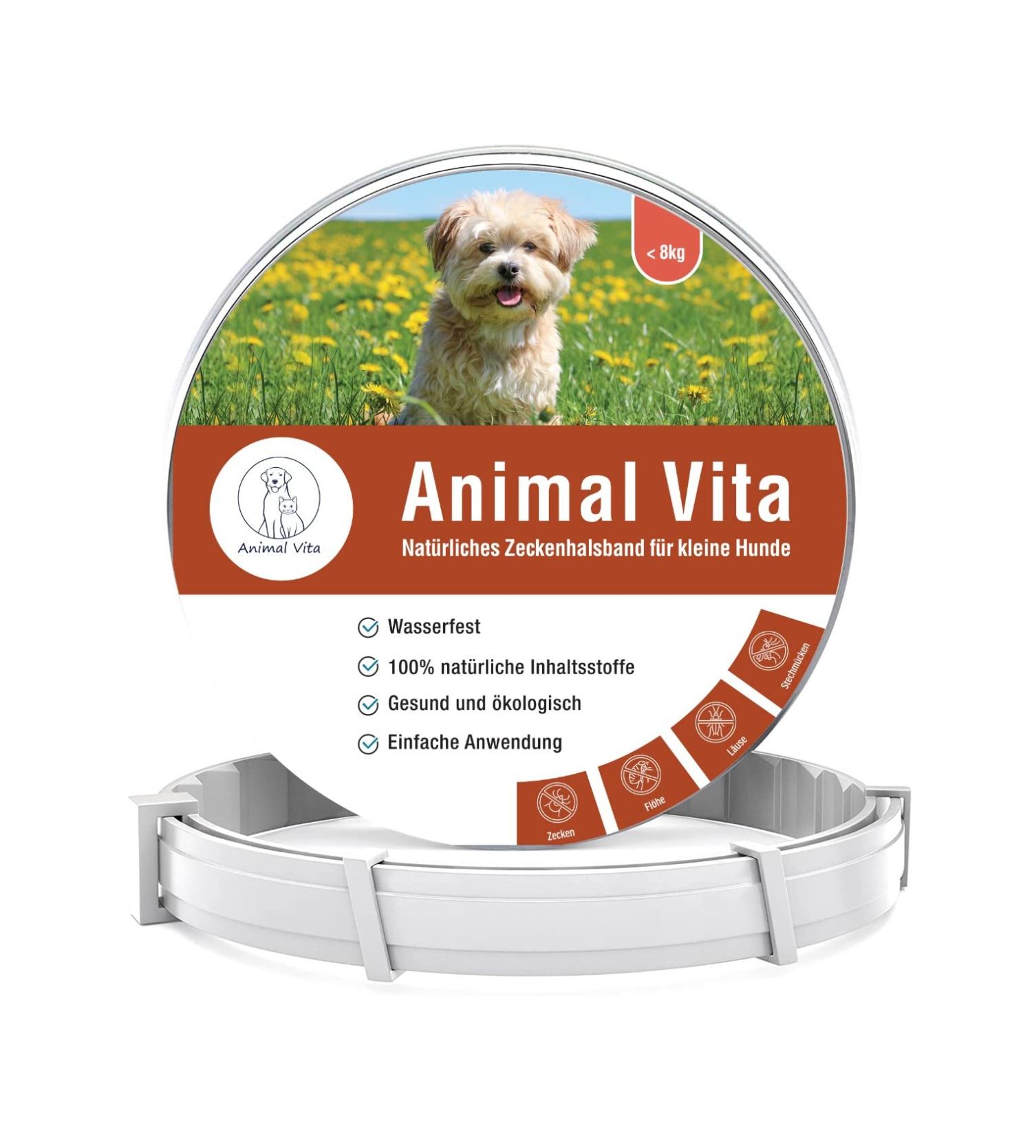 Animal Vita Tick Collar for Small Dogs | 100% Natural | 8 Months Tick Protection - Shop Now! - Buy Online on GoSupps.com