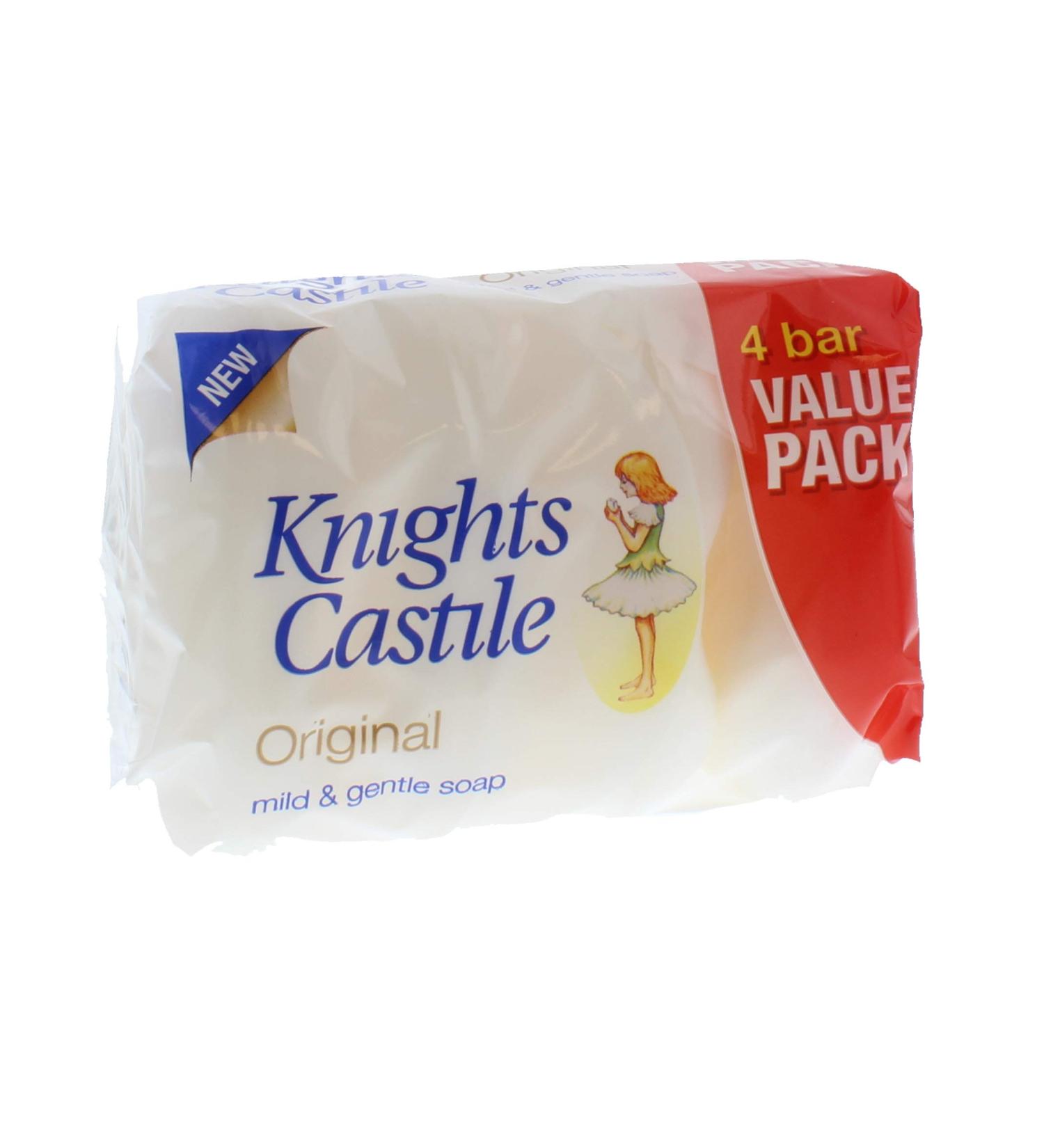 Knights Castile Soap 90 g Pack of 4