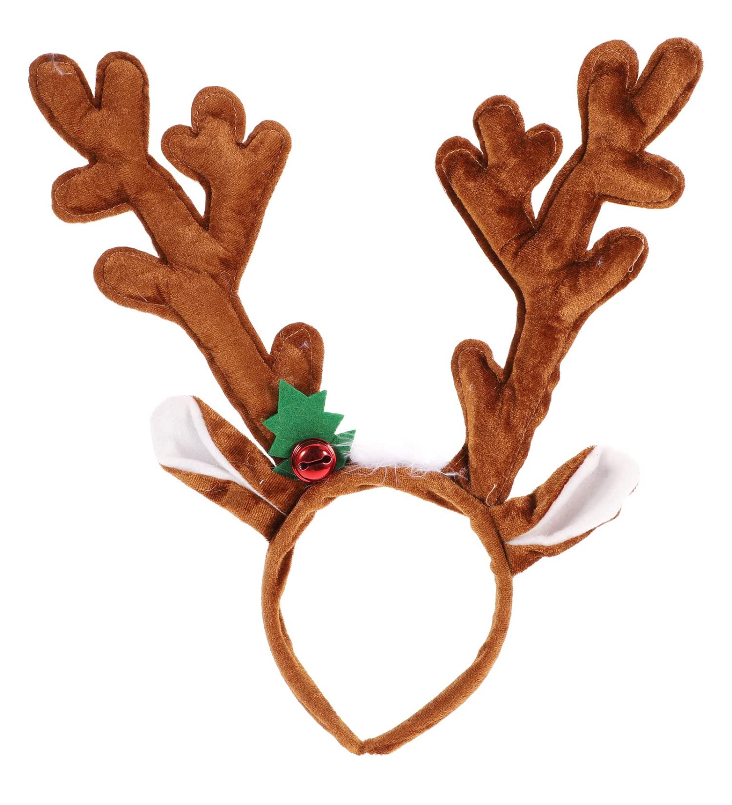 Beavorty Christmas Reindeer Antler Headband Reindeer Antlers Headband Christmas Supplies - Buy Online on GoSupps.com