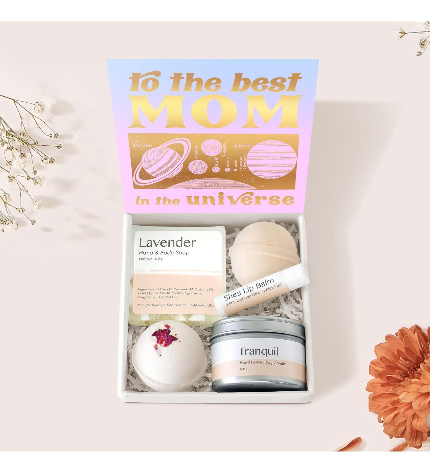 Dear Ava Spa Gifts for Women - Organic Luxury Anti-Stress Bath & Body Kit | Perfect Gift for Mom Birthday & Holidays - Buy Online on GoSupps.com