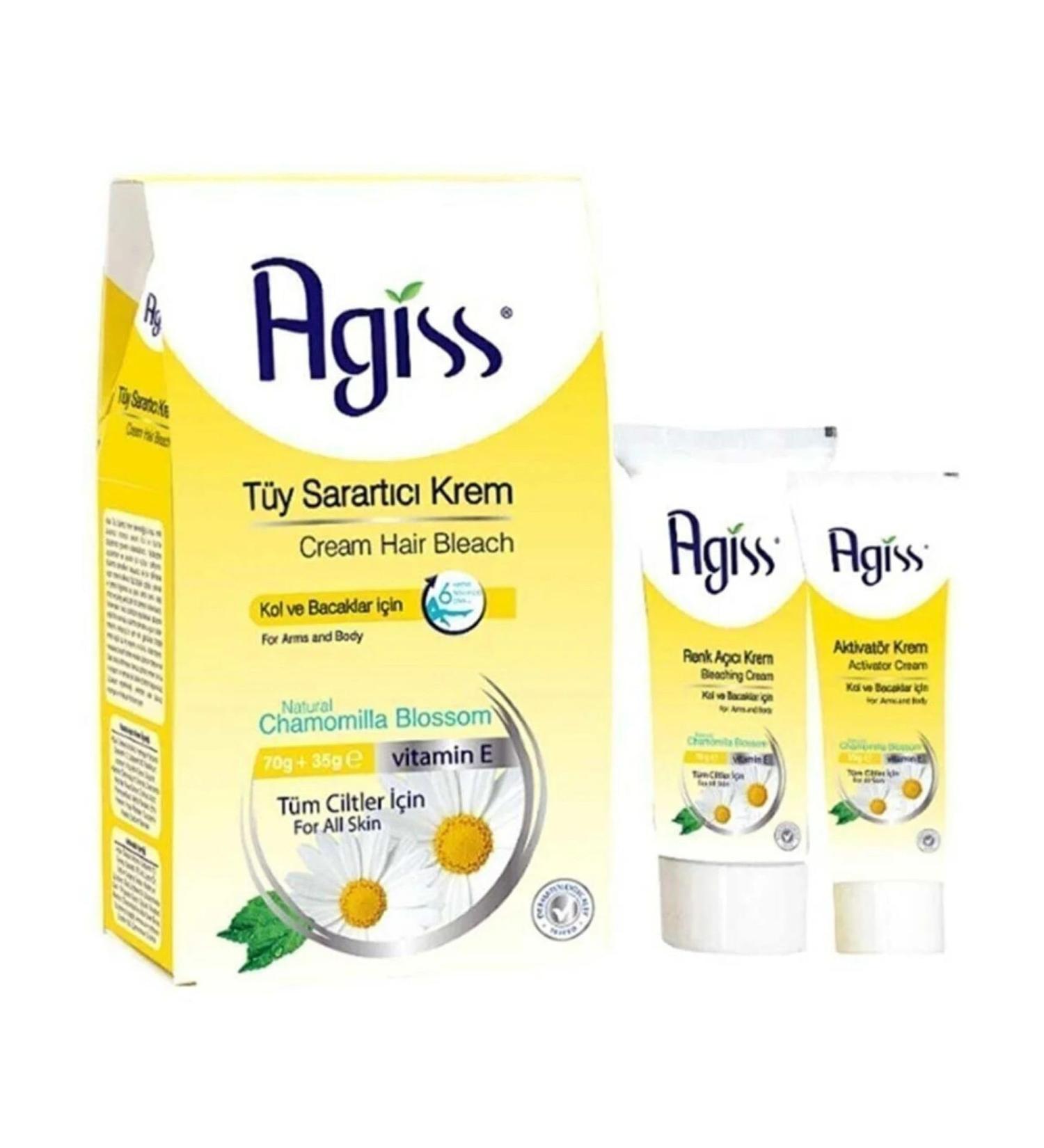 VHD Cream Hair Bleaching Kit - Lighten Arm & Leg Hair Naturally | 2 Bundles - Chamomilla Blossom & Vitamin E - Women s Body Hair Bleach - Buy Online on GoSupps.com