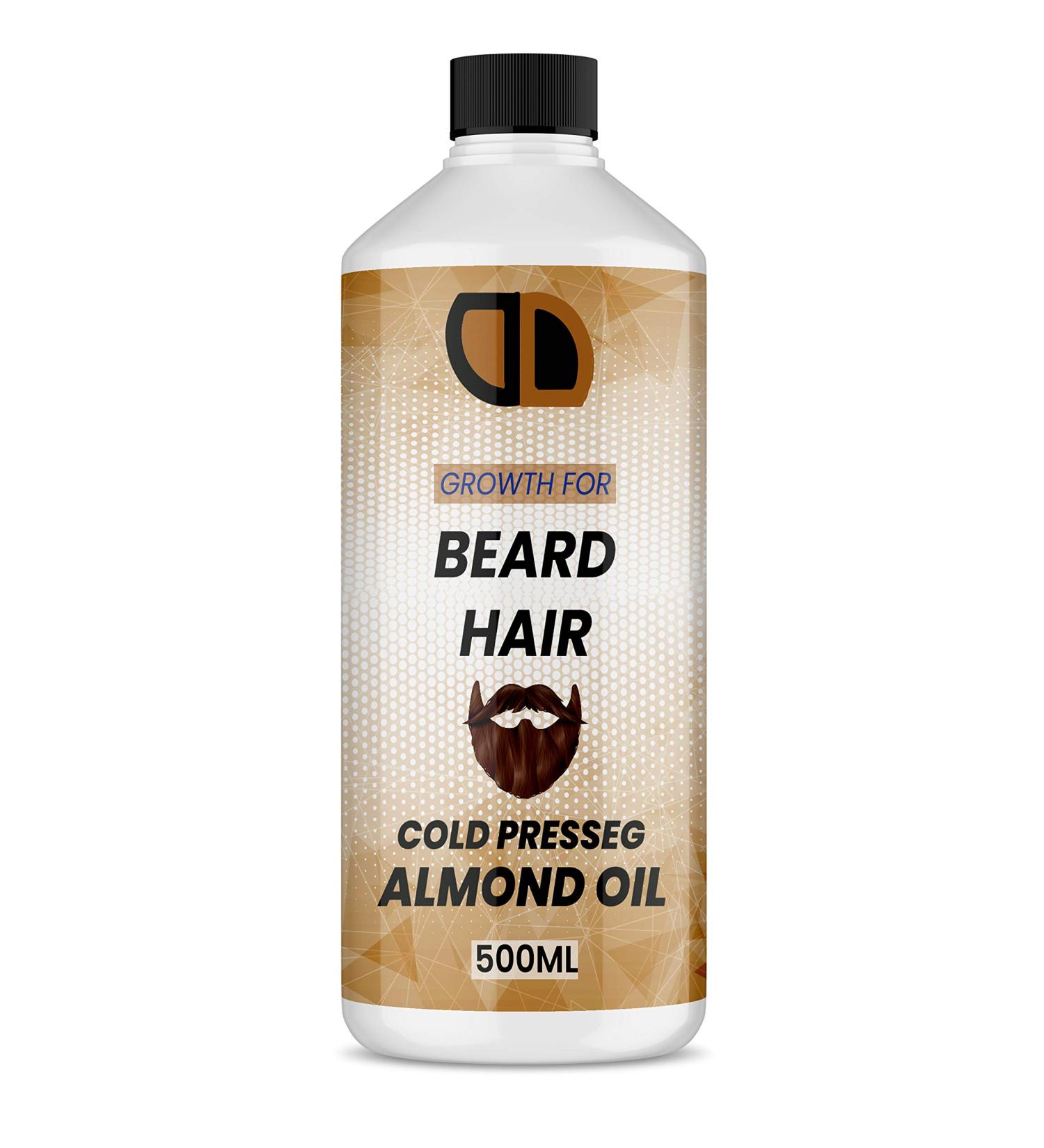 Faster Growth Huile d'amande bio pour barbe et moustache 500 ml