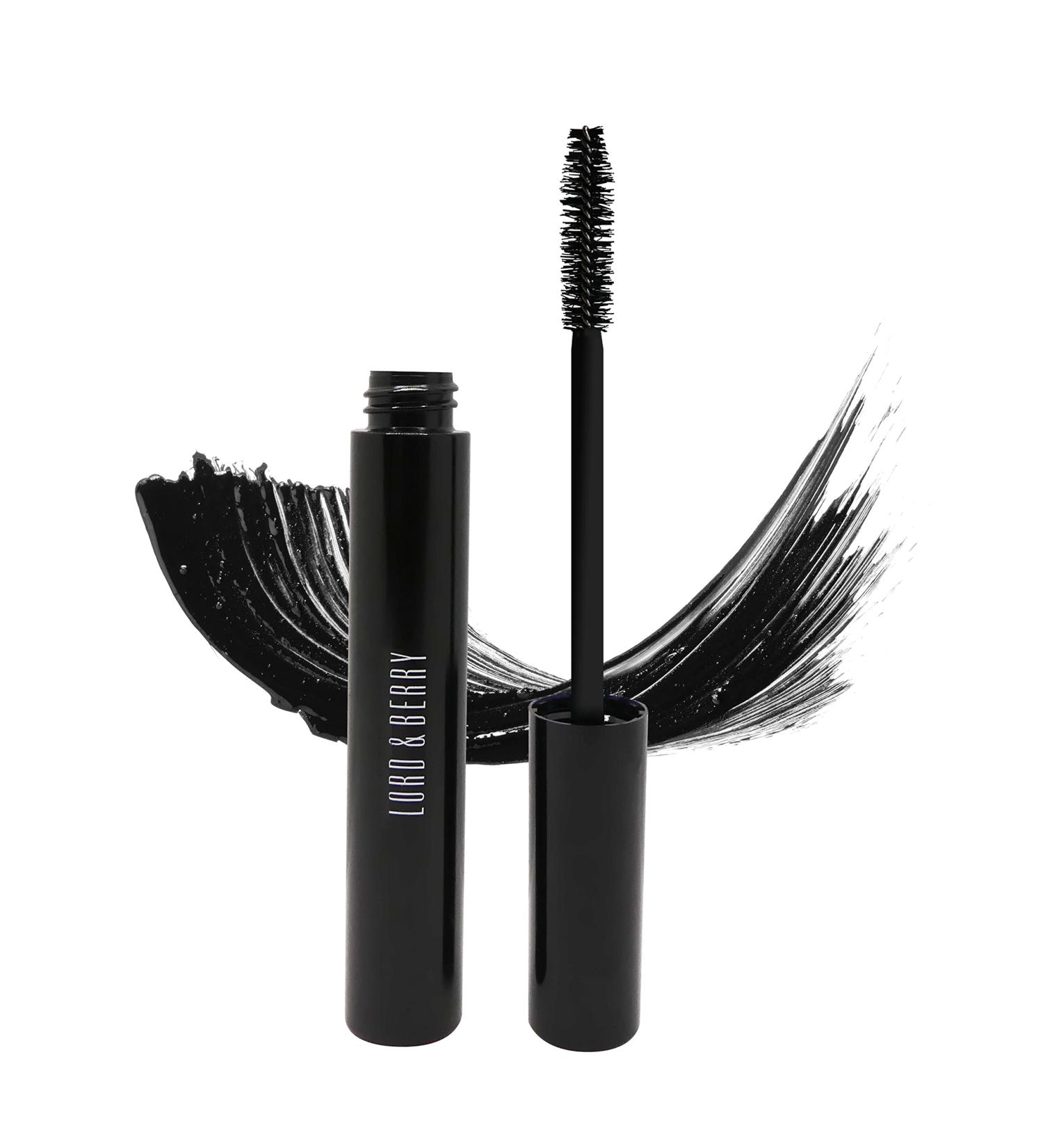 Lord & Berry Never Too Much Longwear Waterproof Lash Mascara - Volume & Length with Olive Oil - Vegan & Cruelty Free - 0.28 oz - Buy Online on GoSupps.com