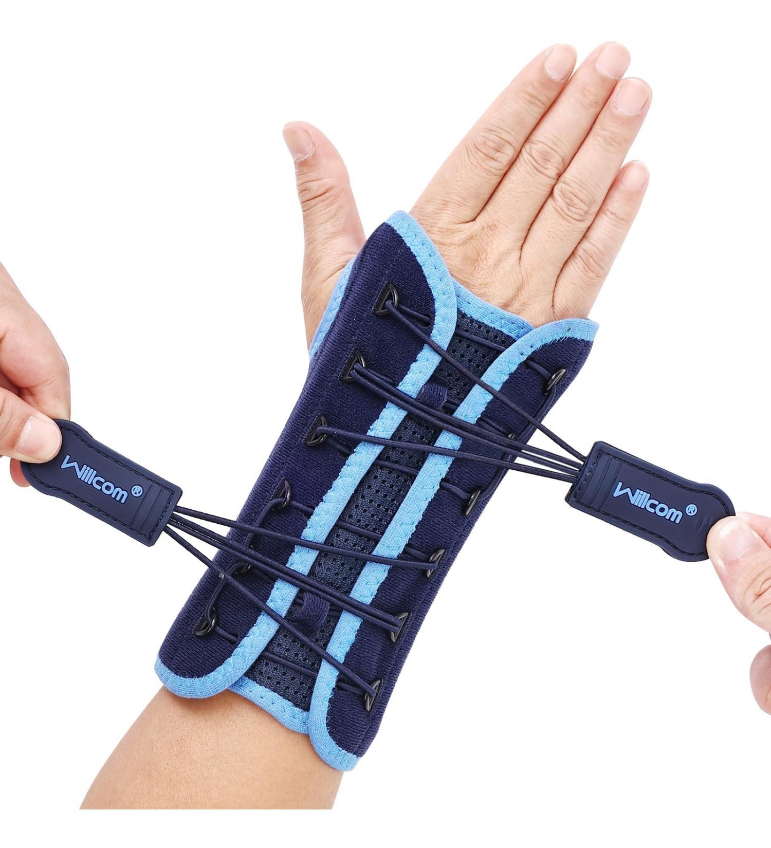 Willcom Wrist Bandage for Carpal Tunnel Syndrome & Pain Relief | RSI & Tendinitis Support for Men & Women - Right Hand - Buy Online on GoSupps.com