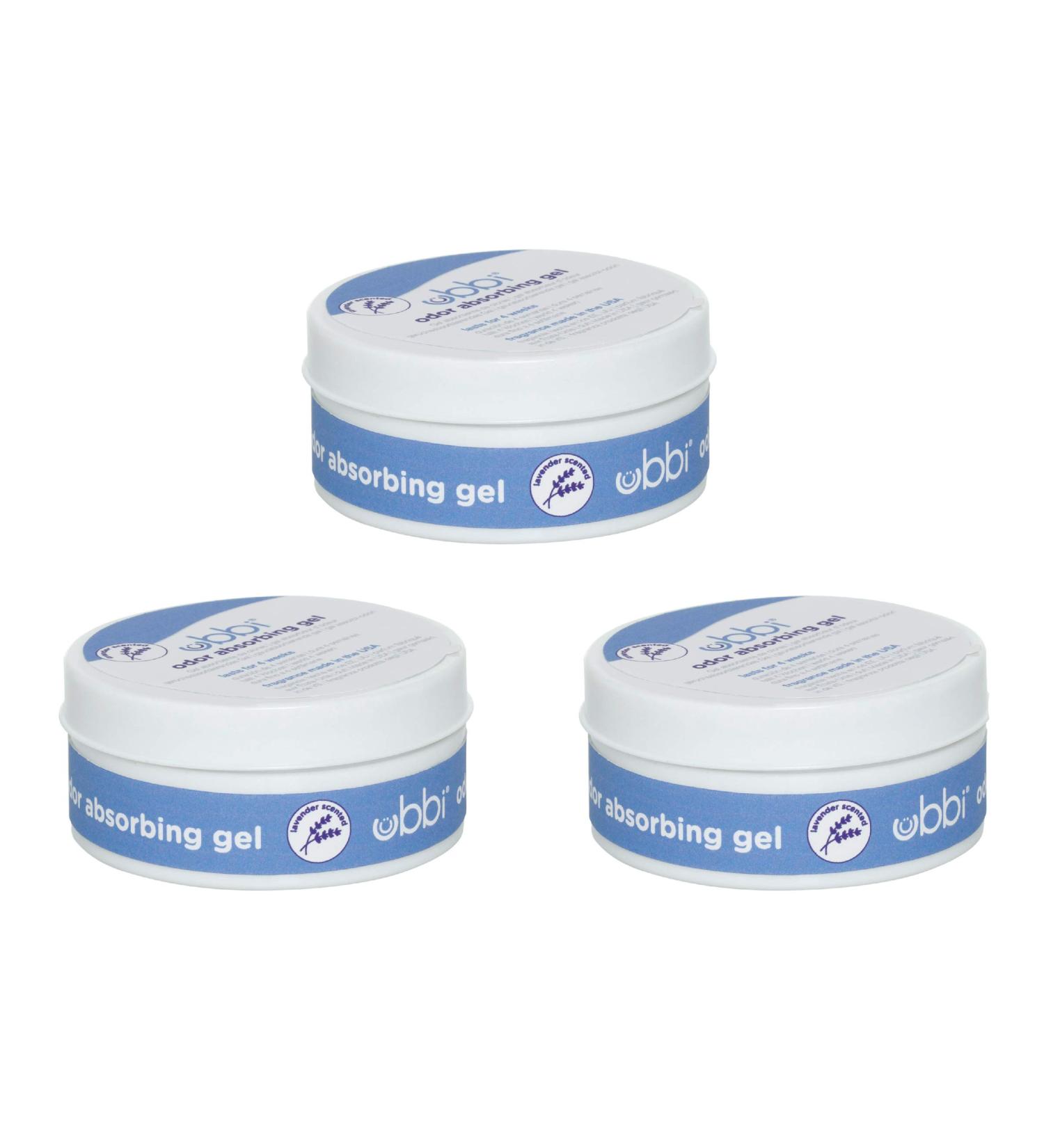 Ubbi Lavender Odor Absorbing Gel Value Pack | Fresh & Effective Odor Control - Buy Online on GoSupps.com