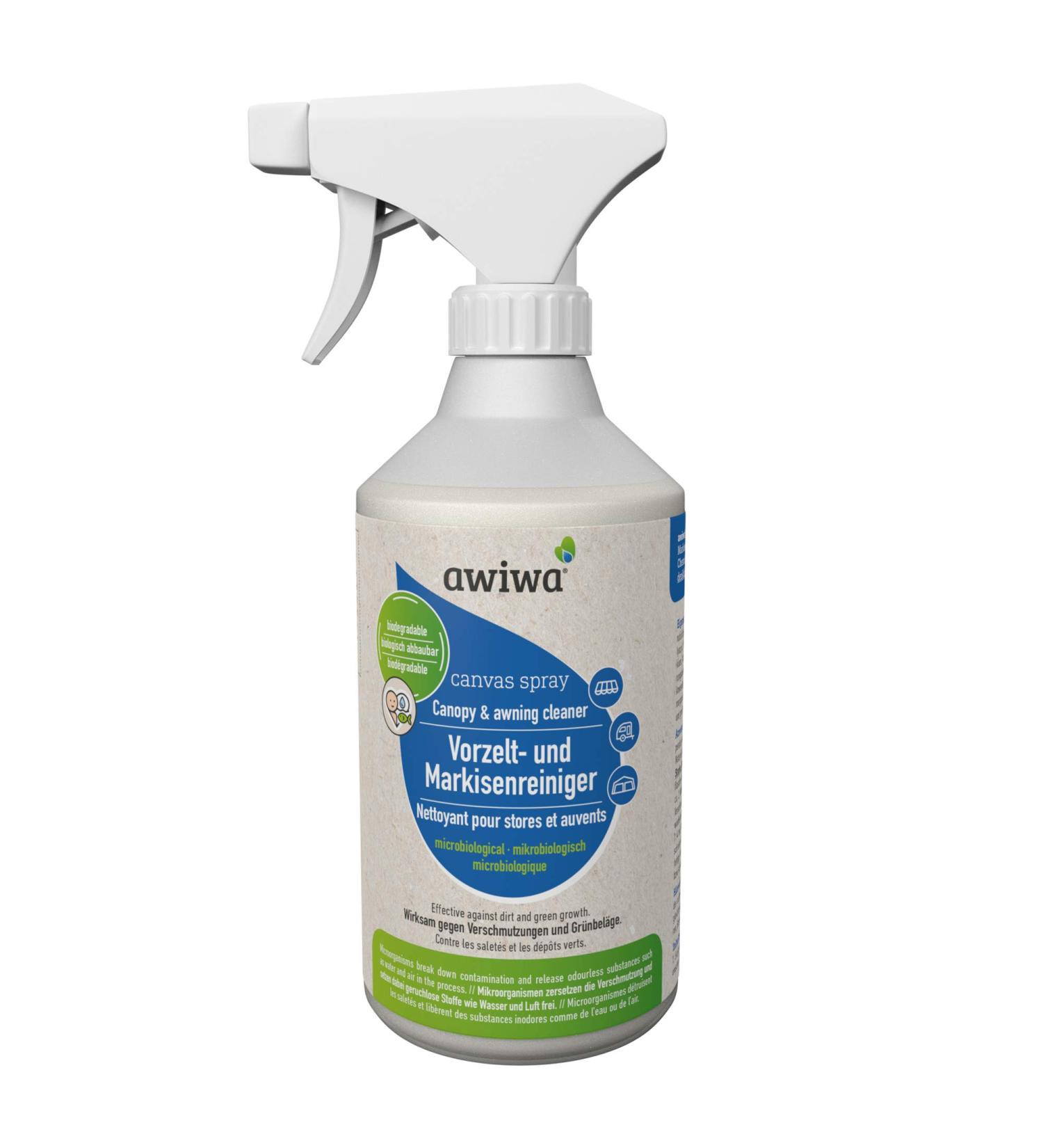 Awiwa Awning & Cleaner Concentrate - 500ml for Parasols Tents Sun Sails & Awnings | International Shipping - Buy Online on GoSupps.com