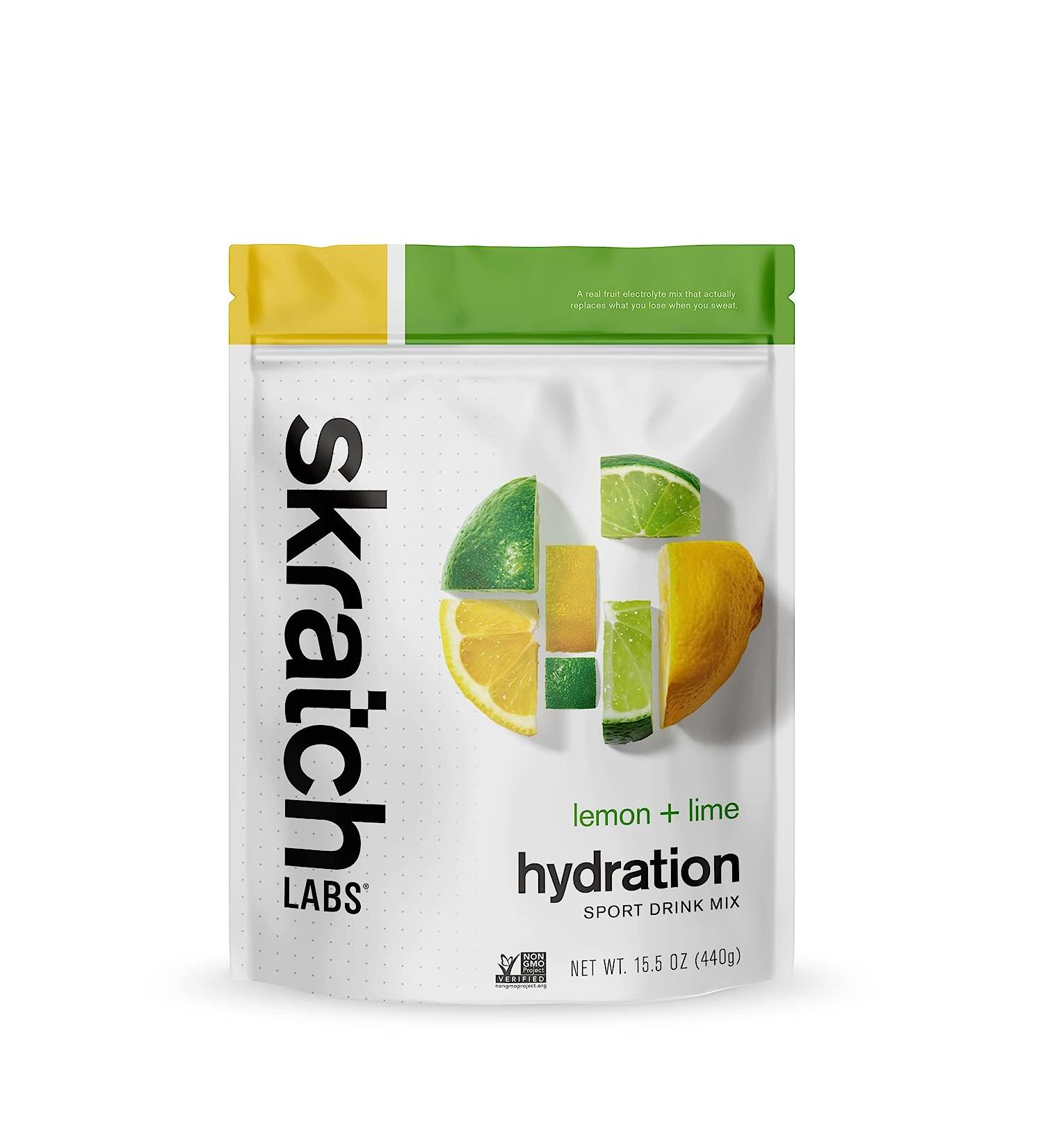 Skratch Labs Hydration Drink Mix- Lemon Lime- 20 Servings- Electrolyte Powder for Exercise  Endurance and Performance- Essential Electrolytes for Energy and Rapid Recovery- Non-GMO  Vegan  Gluten Free Lemon and Lime 15.5 O - Buy Online on GoSupps.com