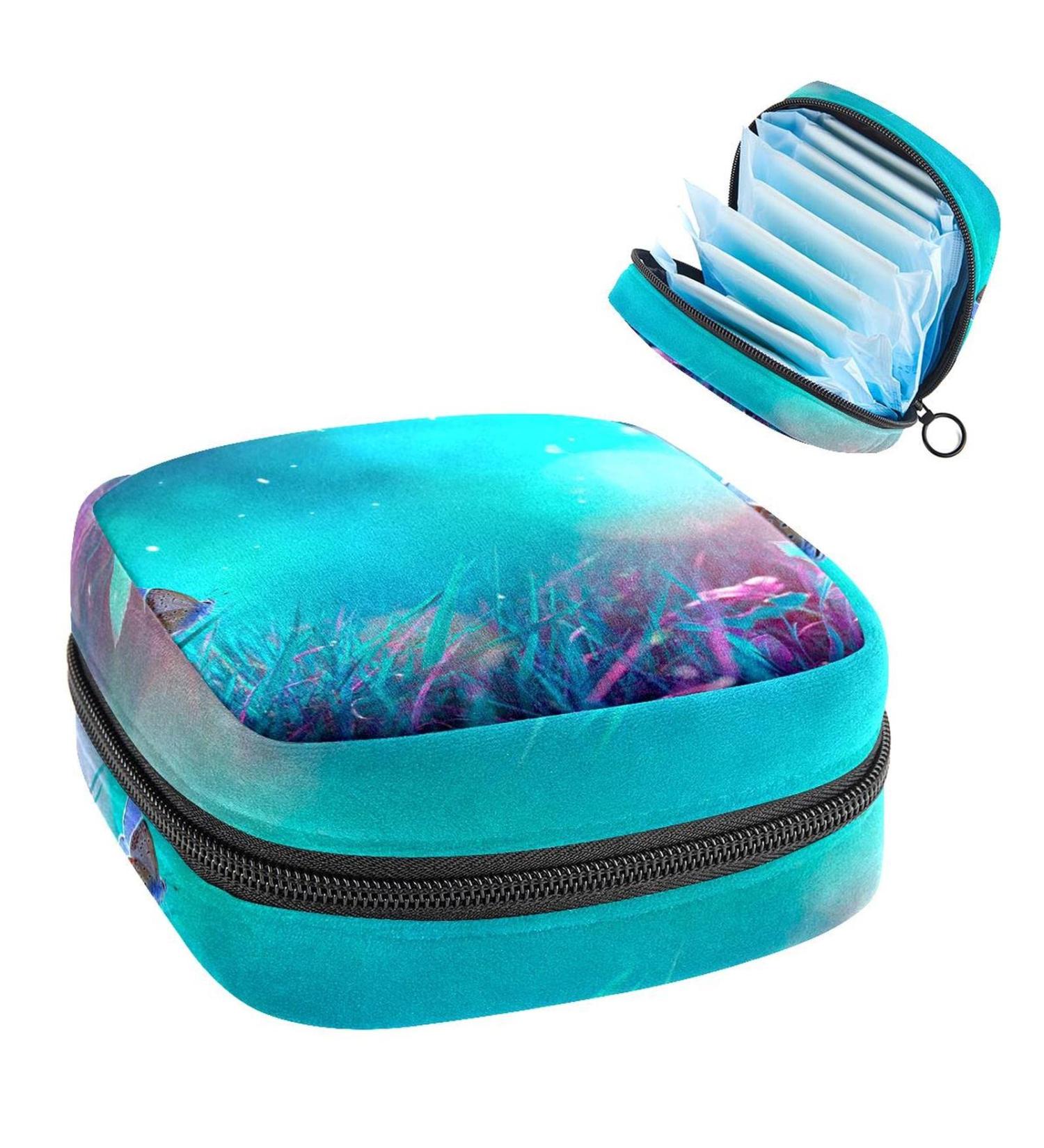 Women s Period Kit Bag - Unicorn & Dog Storage Pockets | Stylish & Portable Feminine Product Organizer for Girls - Color 2 - Buy Online on GoSupps.com