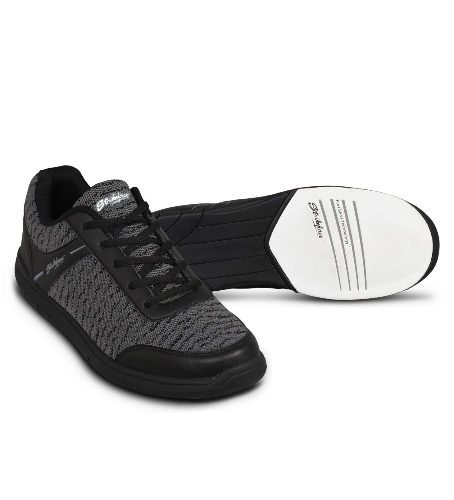 KR Herren Schwarz/Stahl Strikeforce Flyer Mesh Bowlingschuhe 42 1/3 EU - Hochwertige Bowling-Schuhe f r Herren | Internationaler Versand - Buy Online on GoSupps.com