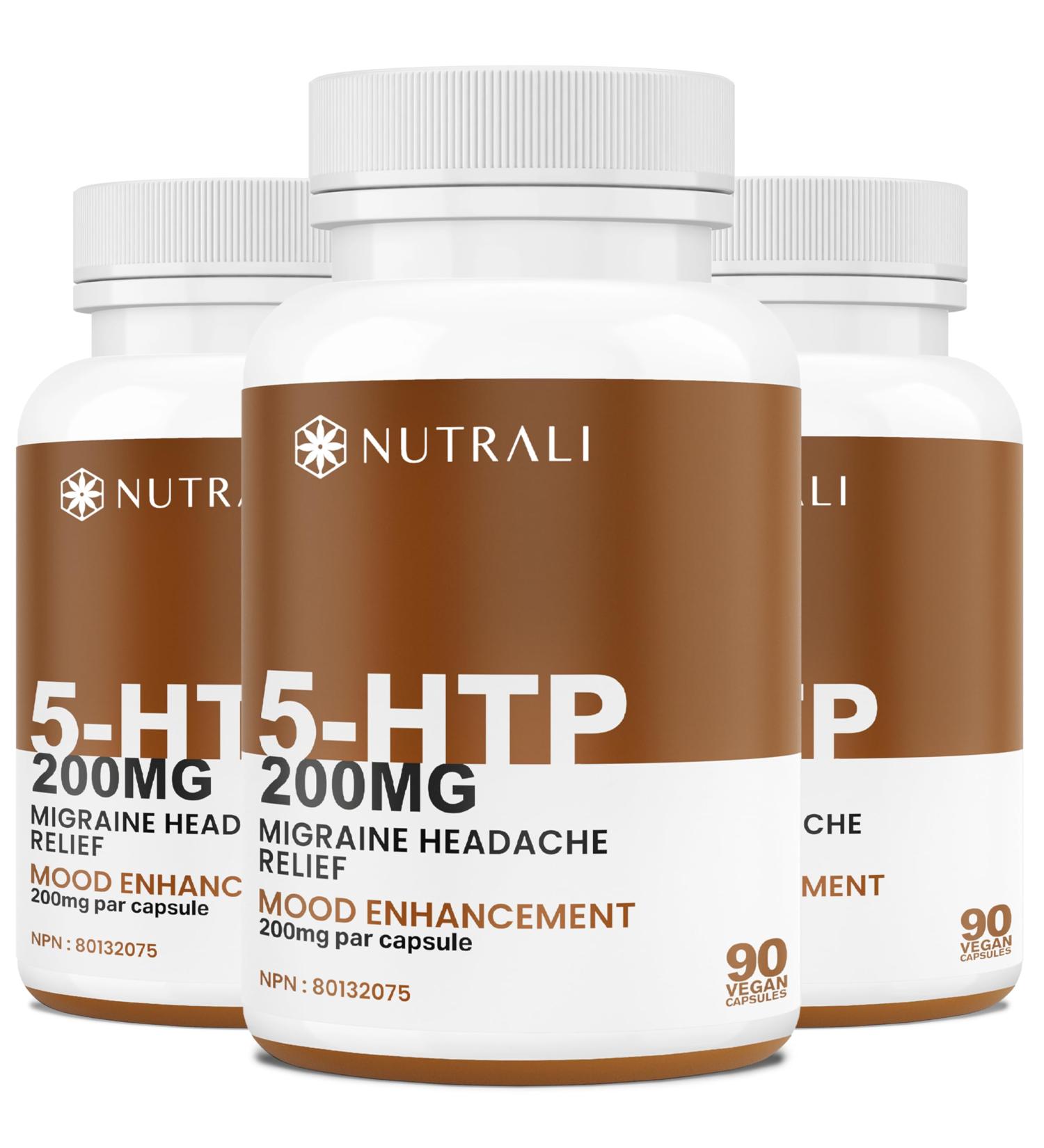 New MAX POTENCY 5htp 200mg Capsules Improved Mood. Stress Relief Brain Function Better Sleep 5-HTP Supplement for Women and Men Increases Energy Non-GMO Vegan Gluten Free. 90 Capsules. 90 count (Pack of 3) - Buy Online on GoSupps.com