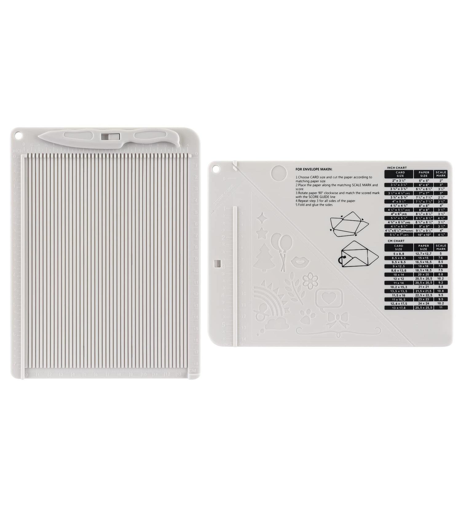 CYFUN Mini Score Board with Bone Folder - Ideal for Card Making and Paper Crafts - Buy Online on GoSupps.com