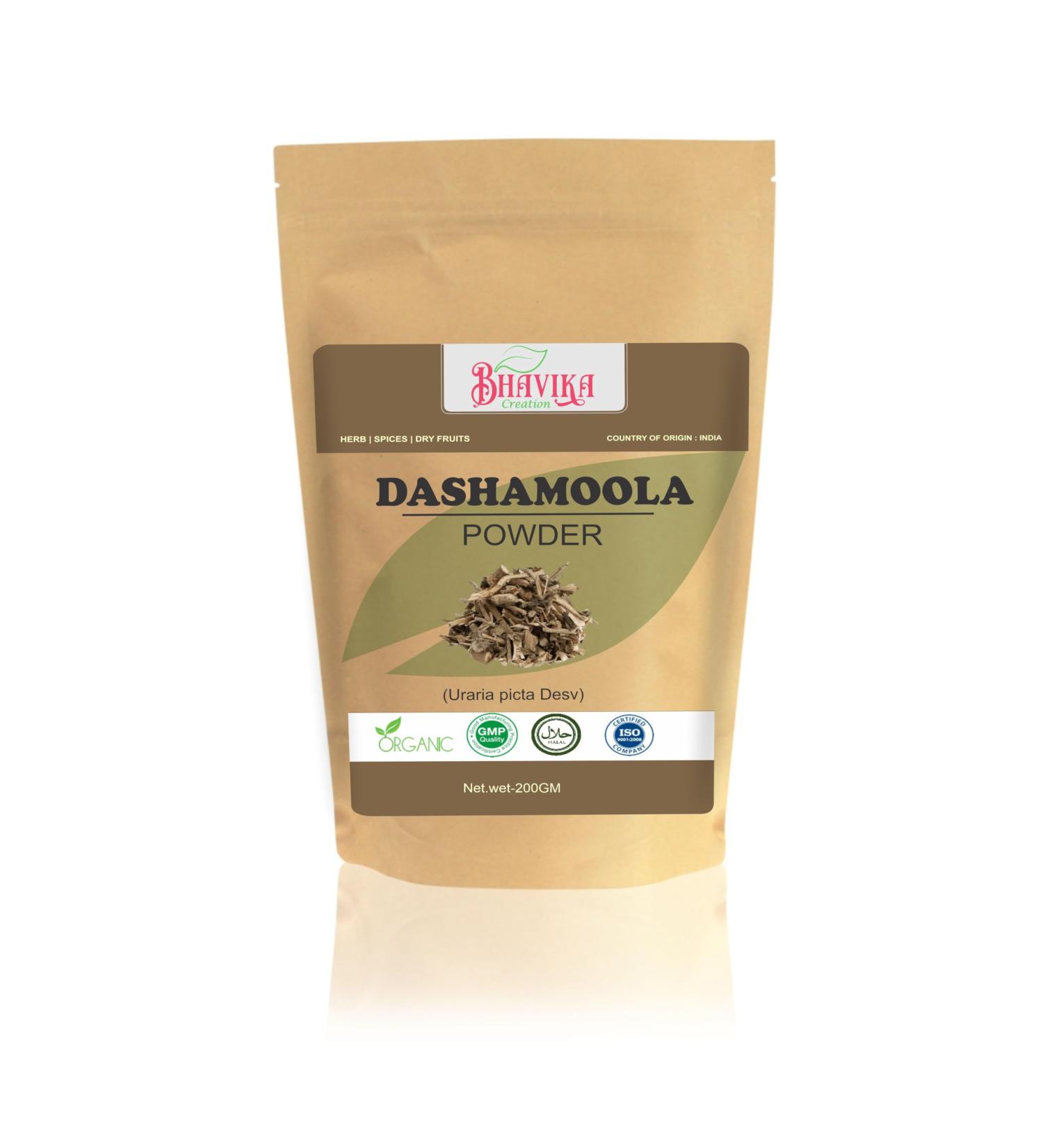 bhavika Creation Dashamool Organic Powder 200gm (7.05 oz)