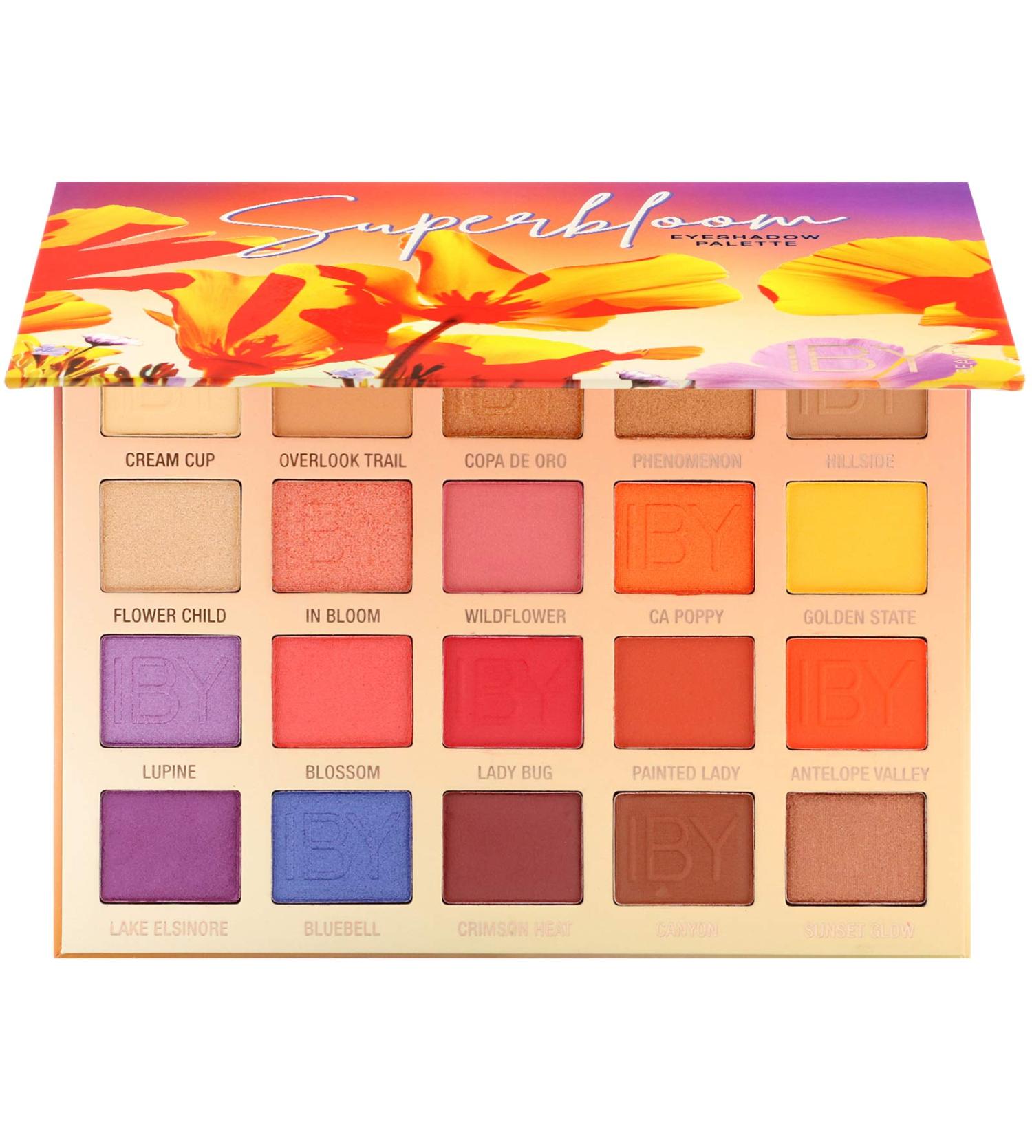 IBY Beauty Superbloom Eyeshadow Palette - 0.7 oz (20 g) | Vibrant Shades for Stunning Looks - Buy Online on GoSupps.com