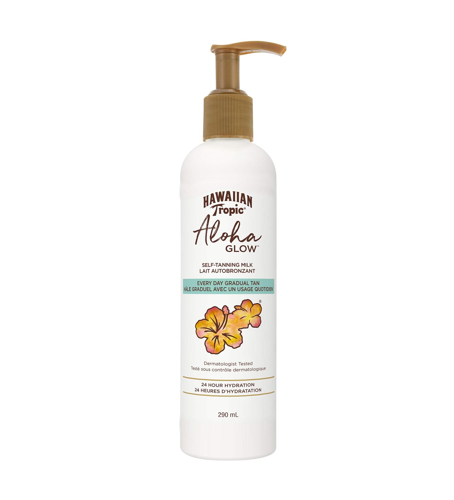 Hawaiian Tropic Aloha Glow Sunless Self-Tanning Milk Everyday Gradual Tan 290 ml. Packaging May Vary Lotion - Buy Online on GoSupps.com