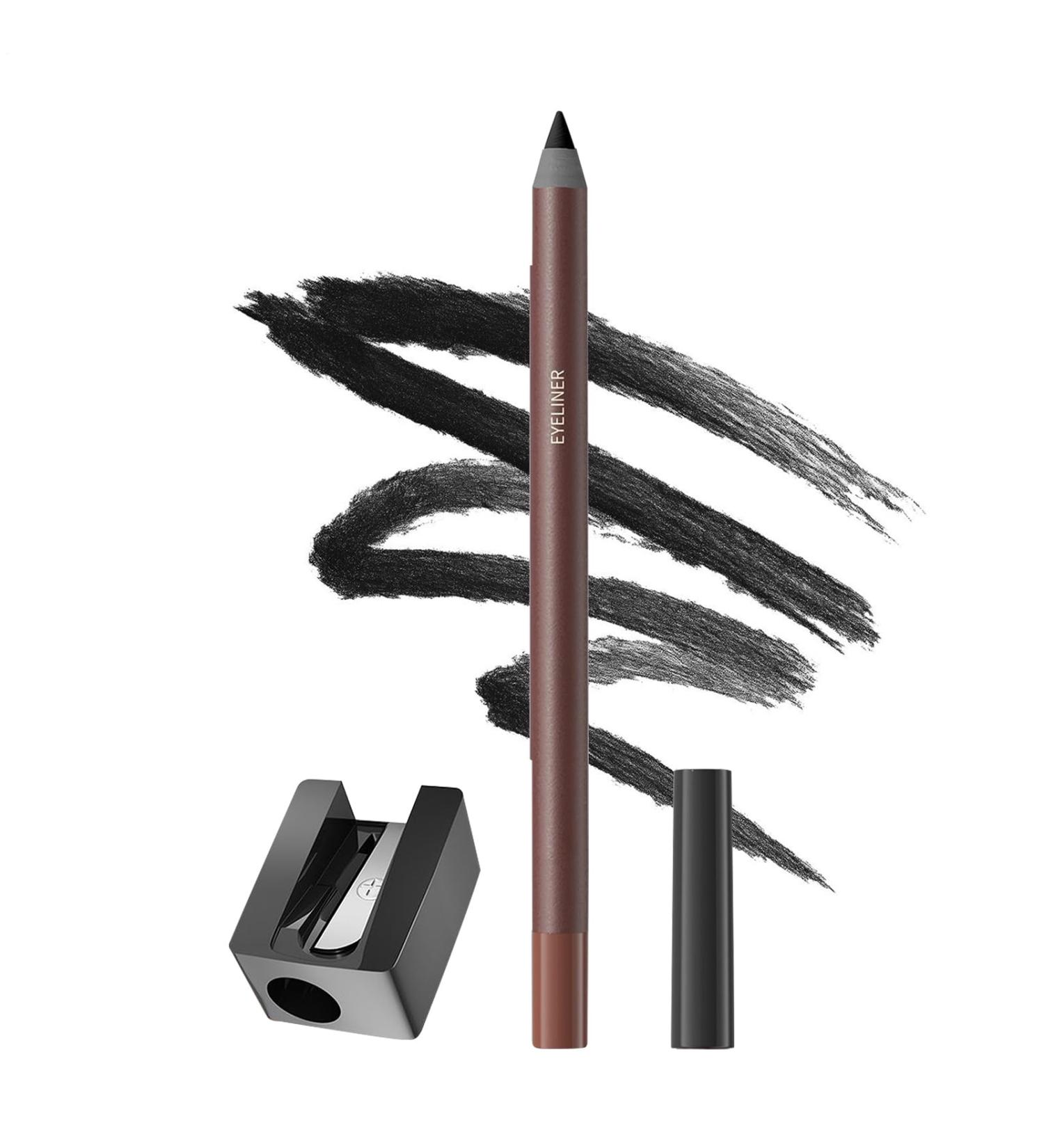  ZHUMCCY Eye Pencil Smudge-Proof Gel Eye Pencil with Sharpener | Long-Lasting Smudge-Proof Smoothing Line for Everyday Makeup for Women - Buy Online on GoSupps.com