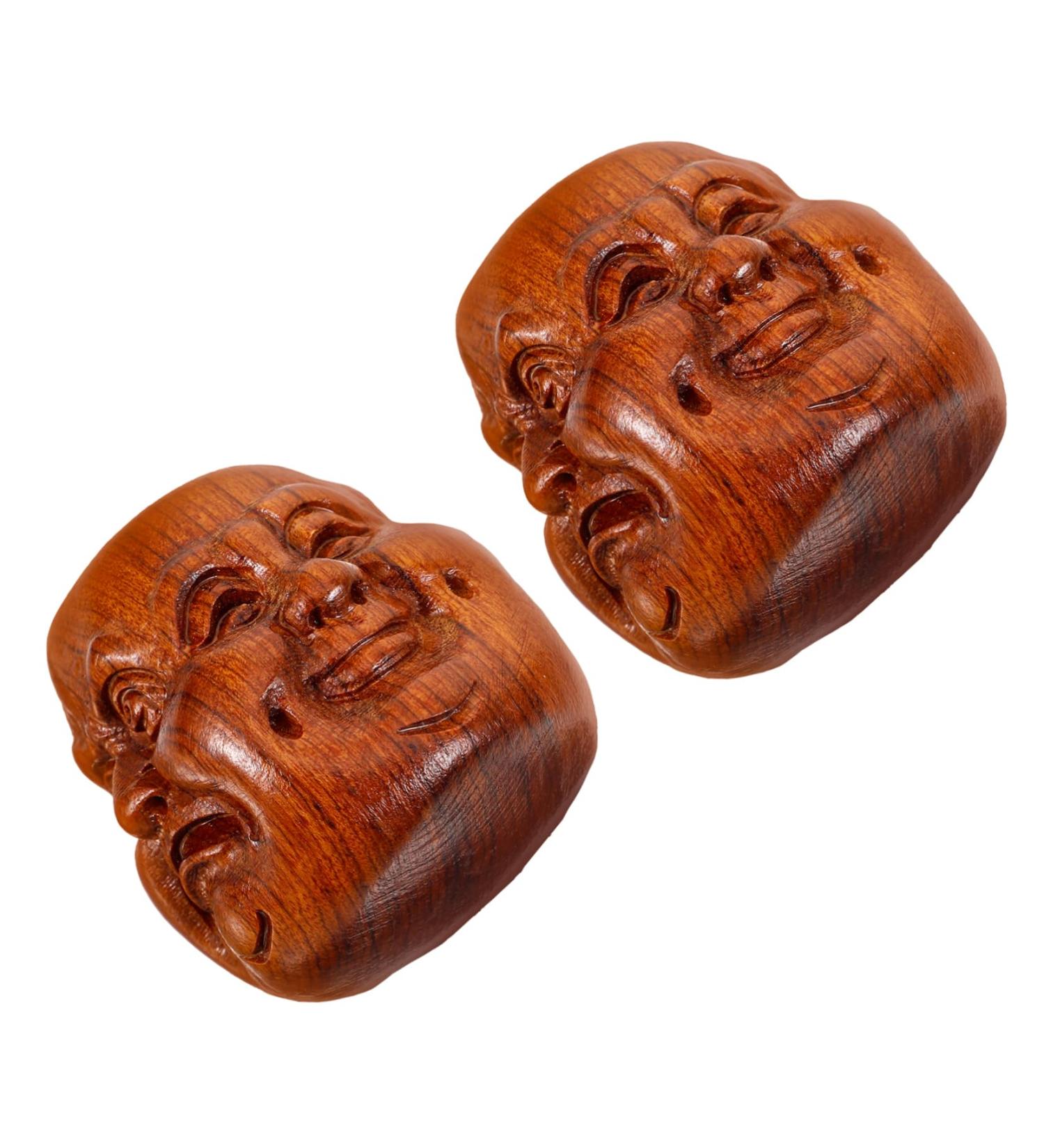 Ultechnovo Solid Wood Chinese Handballs - 2nd Hand Massage Balls for Outdoor Gymnastics & Relaxation - Buy Online on GoSupps.com