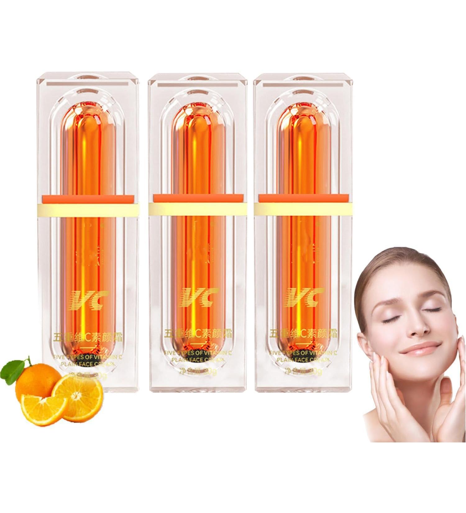 Swarous Makeup Cream Swarous Multi-vc Natural Makeup Cream Swarous Makeup Cream for Brightening Swarous Face Cream Moisturizing Makeup Tone up Cream Five Vitamin C Tone-Up Cream (3) - Buy Online on GoSupps.com