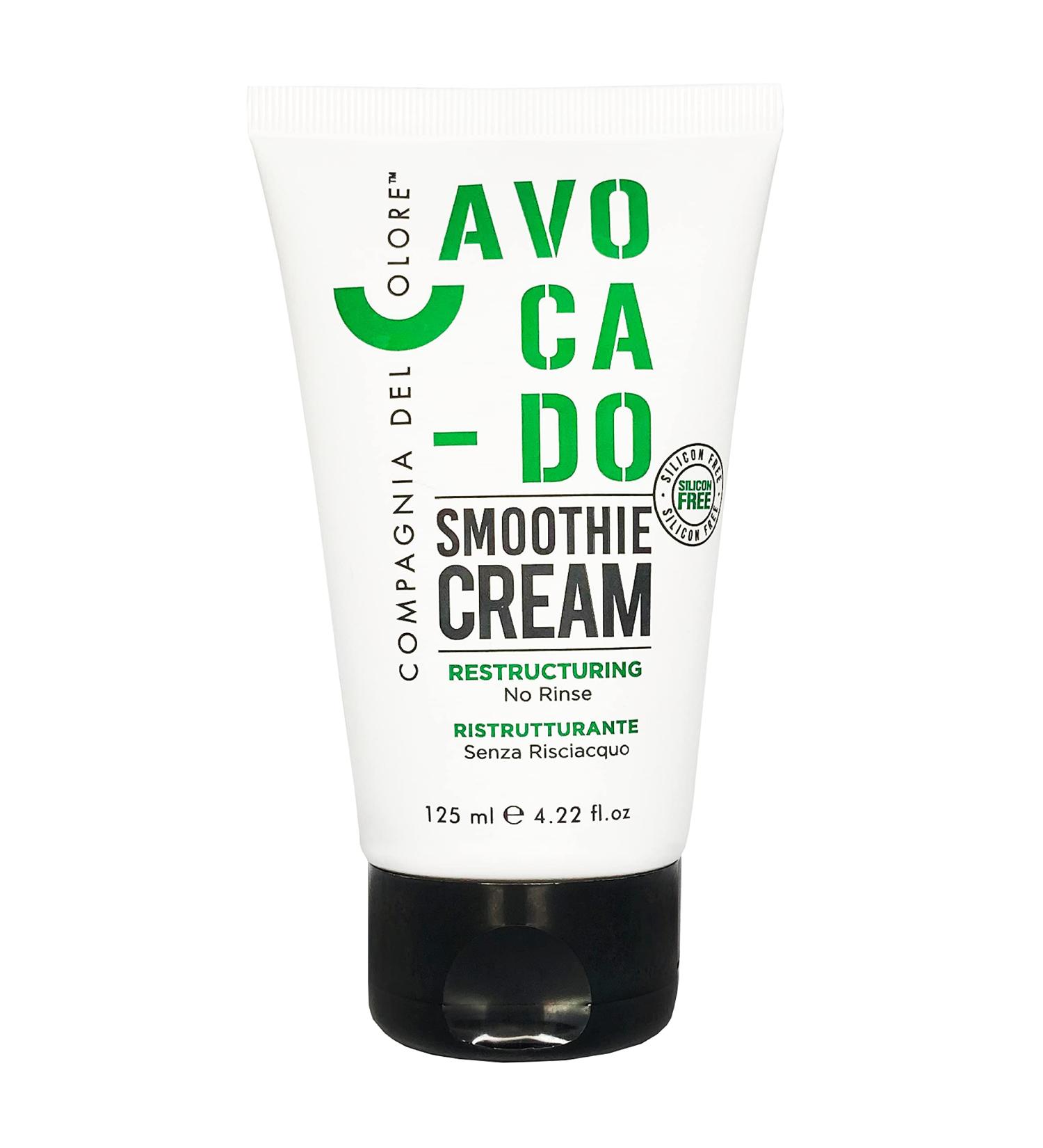  Compagnia Del Colore Compagnia del Colore - Avo Ca-Do Smoothie Cream - Leave-in avocado hair cream with repairing and protective action on damaged hair - Hair products - 125 ml - Buy Online on GoSupps.com
