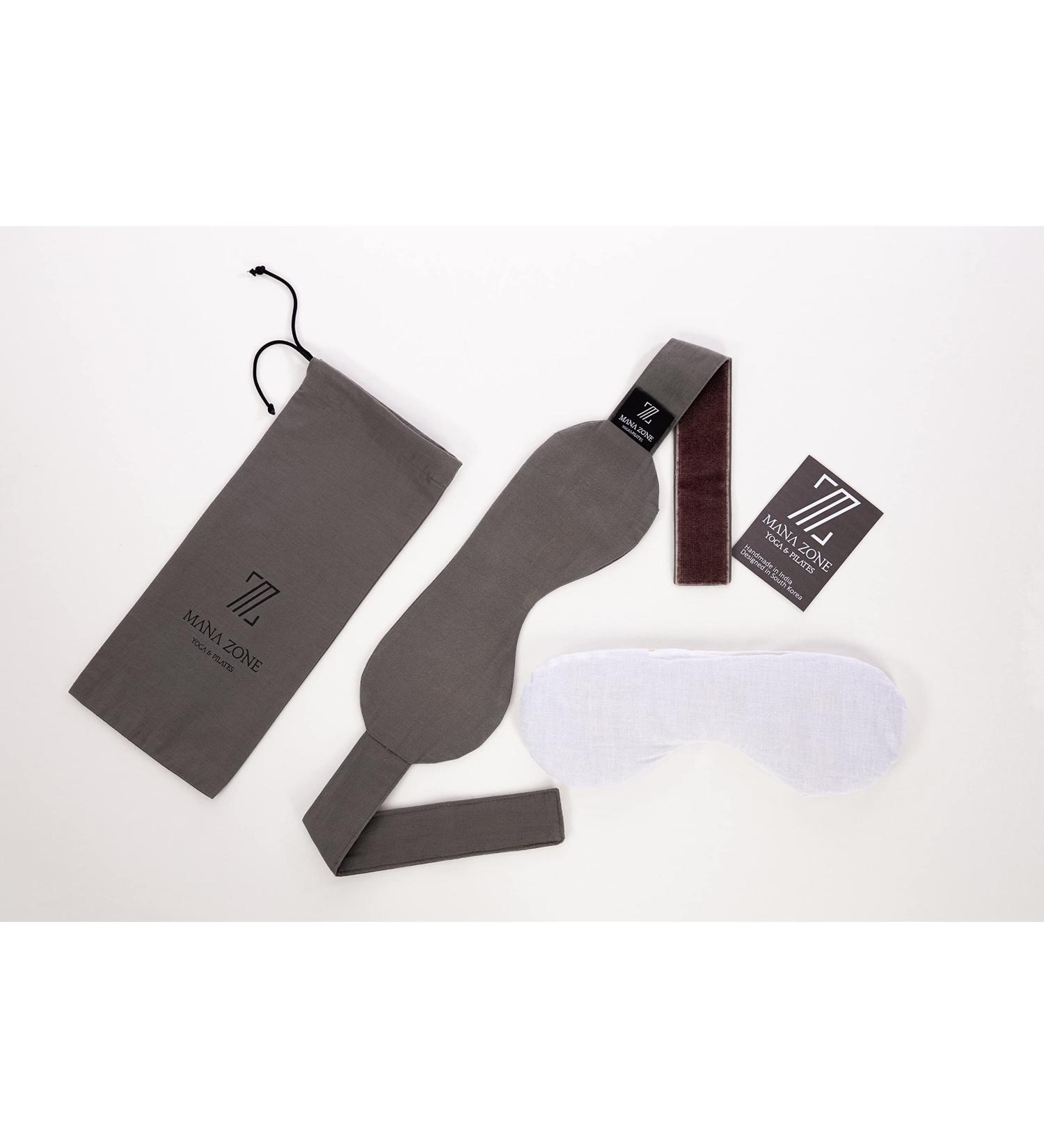 Mana Zone Weighted Lavender Eye Pillow for Deep Sleep and Stress Relief - Buy Online on GoSupps.com