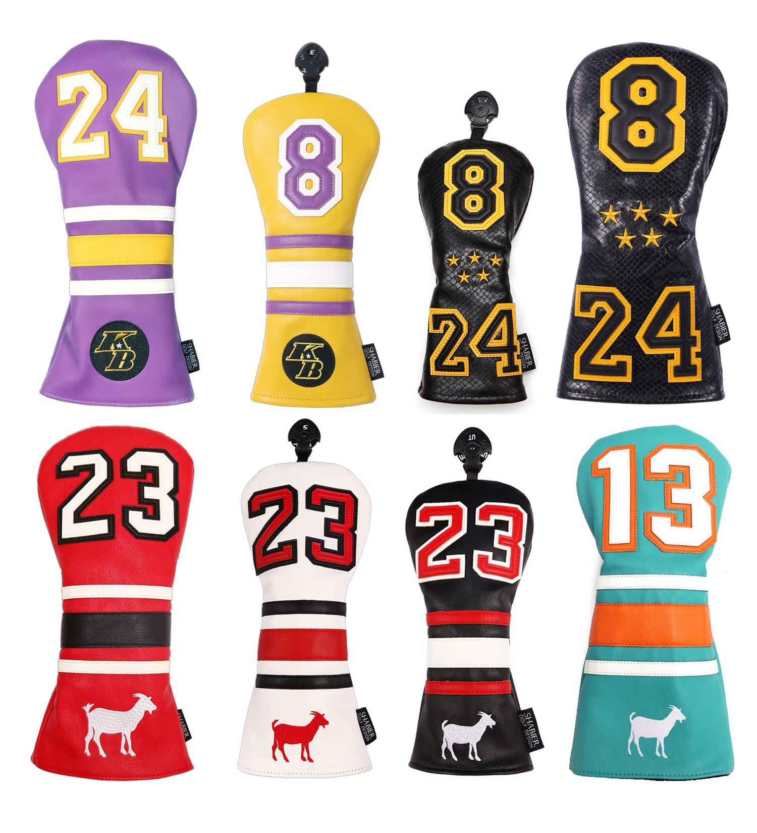 SHABIER Golf Sports Style Driver Headcover for Taylormade M5 M6 - Black 23 Hybrid Cover - Buy Online on GoSupps.com