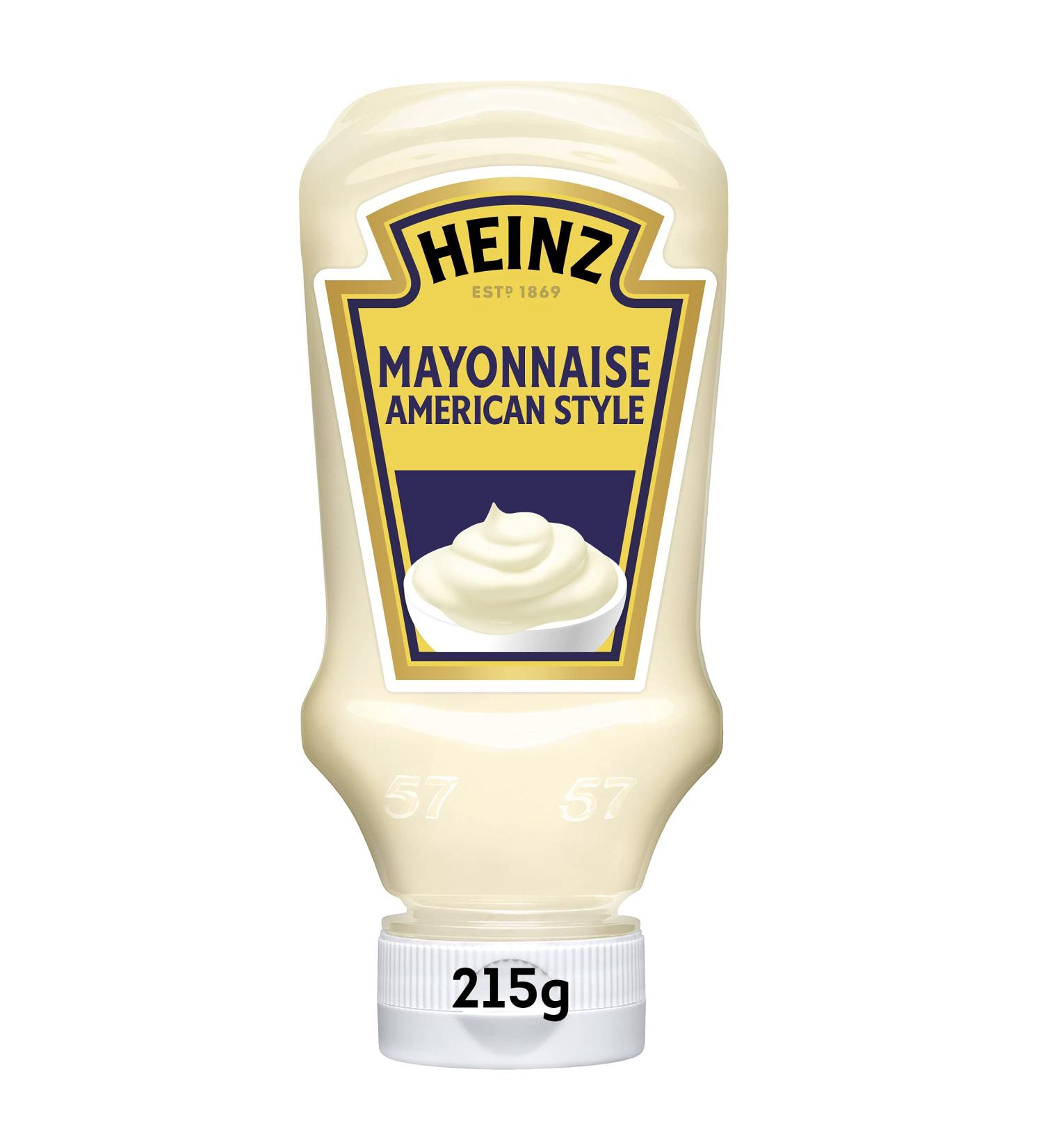 Heinz Mayonnaise Sauce American Style 215g - Buy Online on GoSupps.com