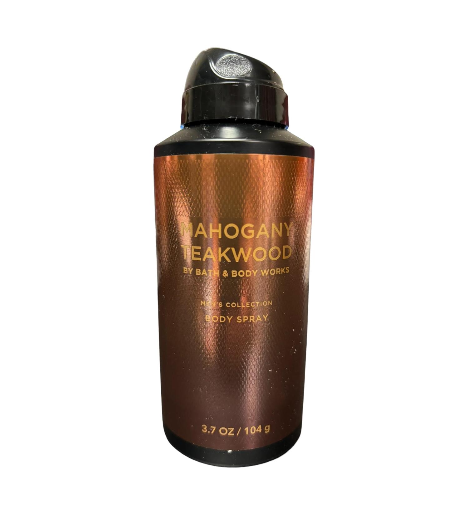 Generic Bath and Body Works Men's Collection Body Spray Cologne Mist MAHOGANY TEAKWOOD 3.7 oz 4 Ounce (Pack of 1)