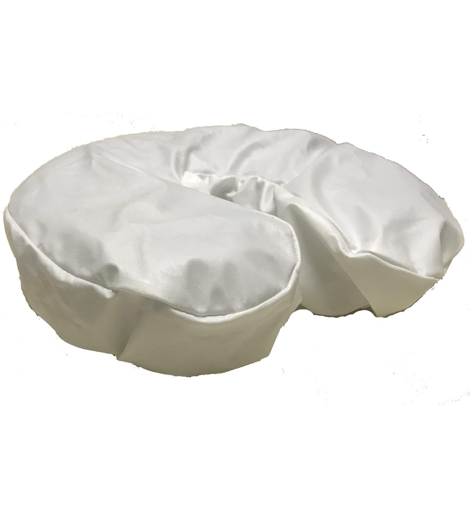 Therapist's Choice Waterproof Face Cradle Cover - Reusable, Machine Washable (White) - 4pcs - Buy Online on GoSupps.com