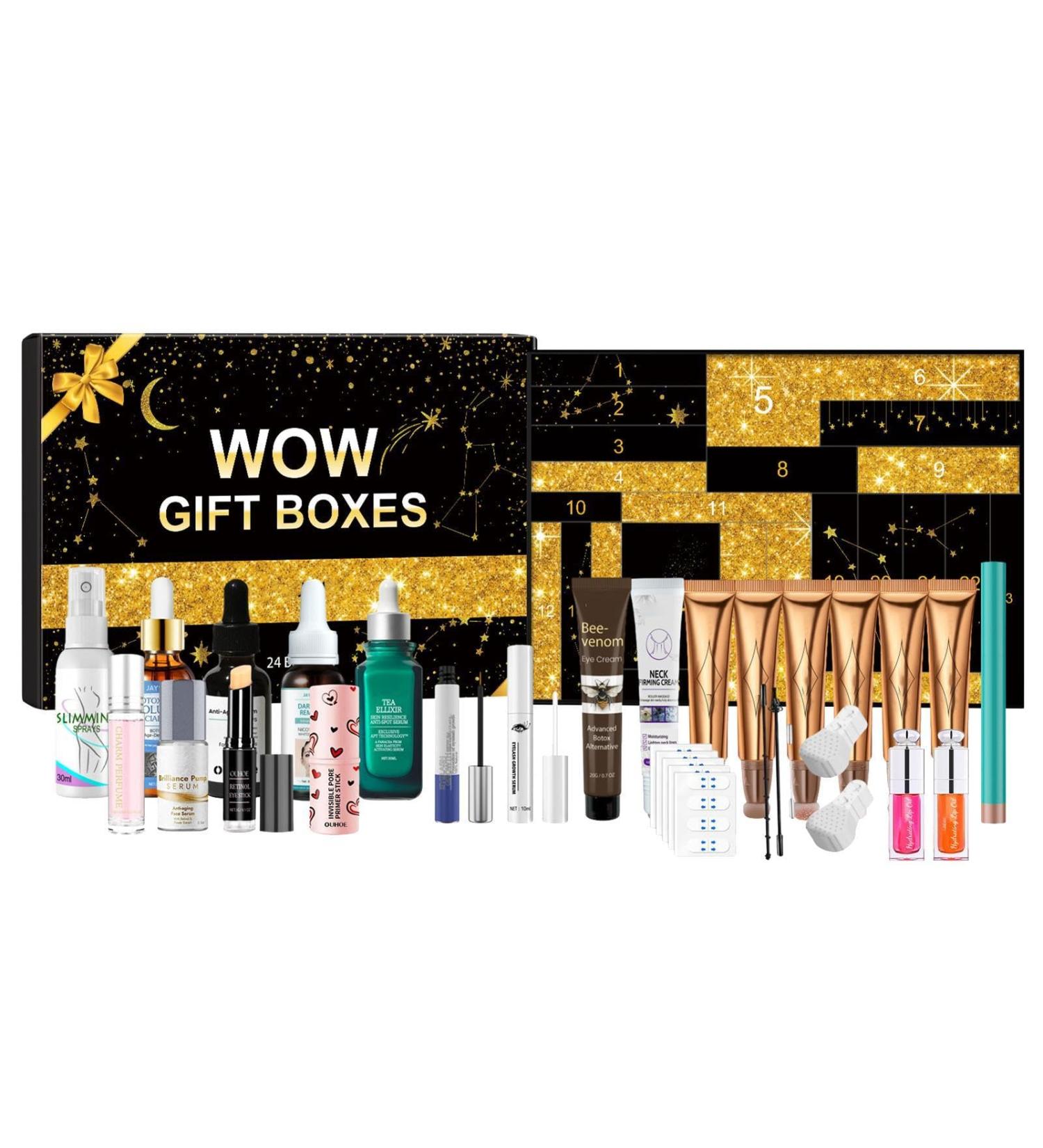 Beauty Advent Calendar 2024 | Moisturizing Facial Skin Care Set 24 Days Christmas Countdown Calendar with Moisturizing Facial Skin Care Set - Buy Online on GoSupps.com