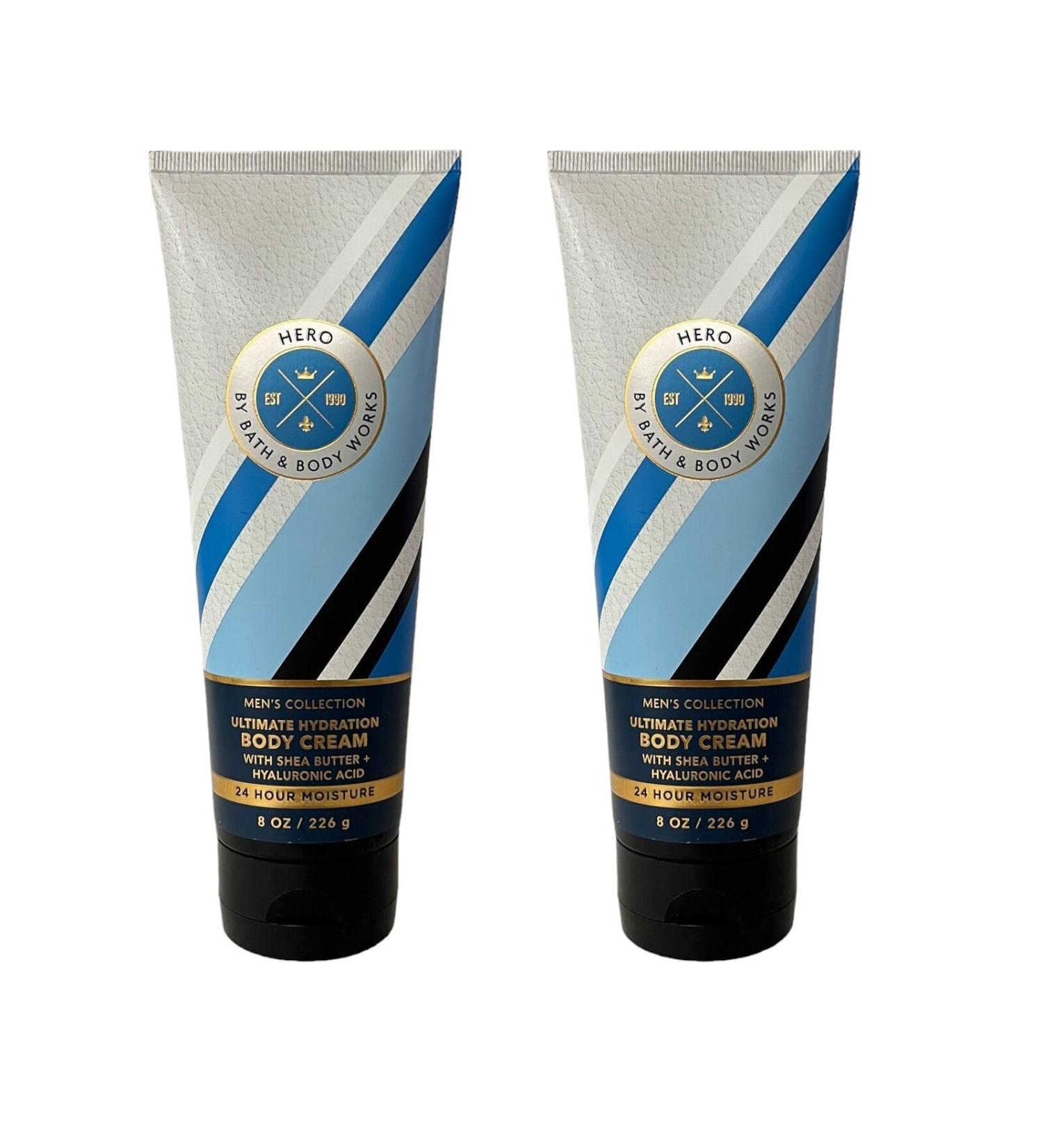 Bath & Body Works Hero Men's 2pk Ultimate Hydration Ultra Shea Body Cream - 8oz (Hero)