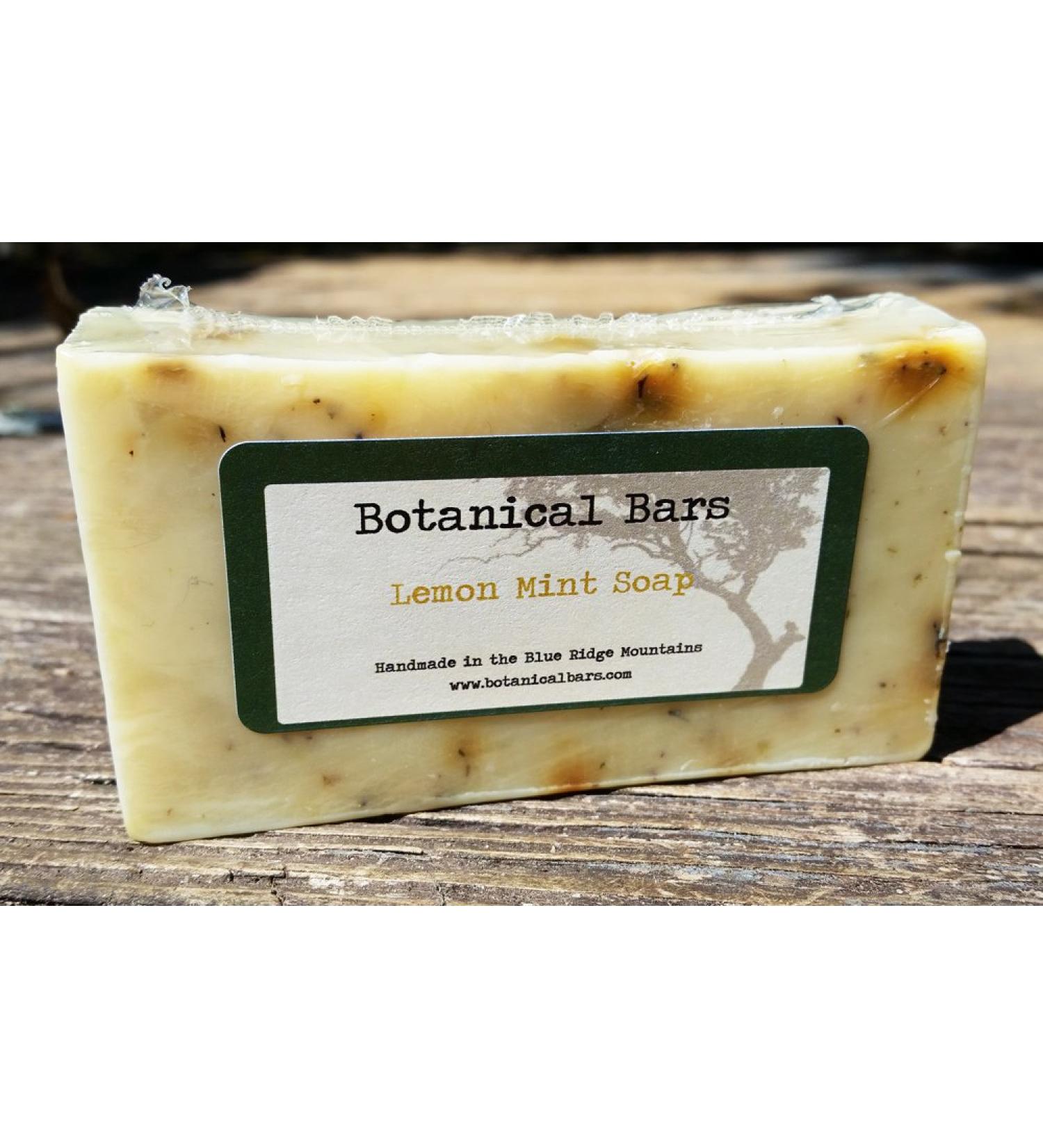 Handmade Lemon Mint Soap Bar | Natural Refreshing Soap for Fresh Scents Ship Worldwide - Buy Online on GoSupps.com