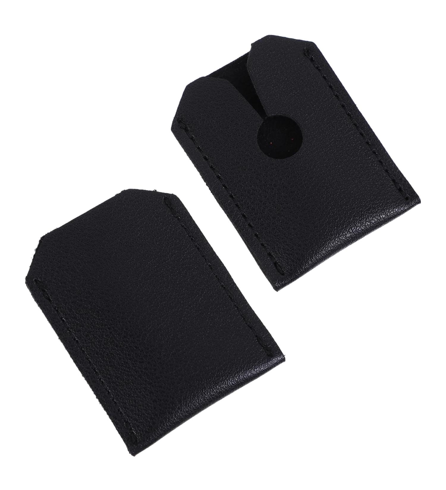 Magiclulu 2-Piece Leather Cover for Shaver - Safety Sleeves & Travel Storage Bag for Razor Heads - Buy Online on GoSupps.com