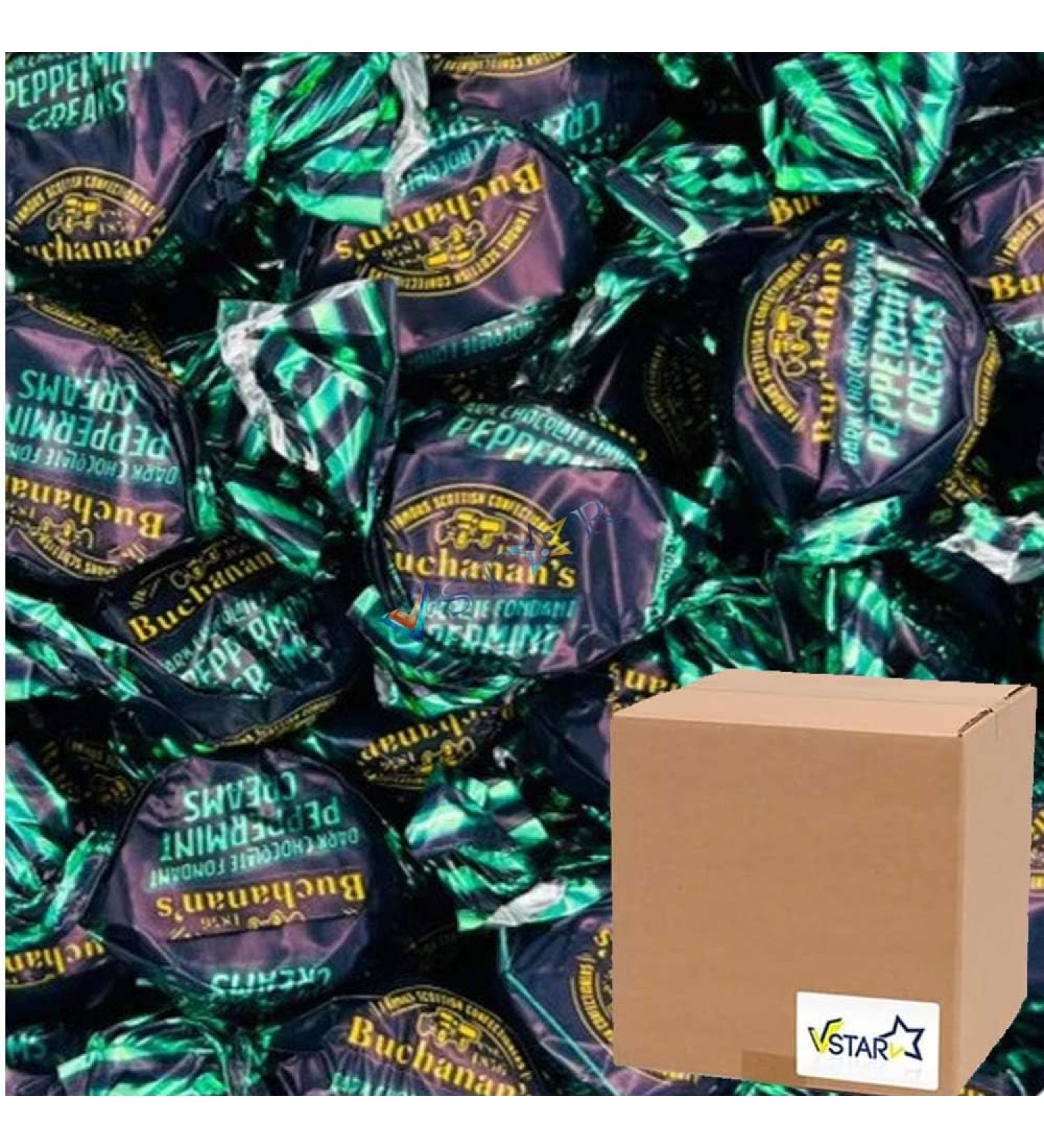 Buchanan's Chocolate Peppermint Fondant Coated in Dark Chocolate (1000 Grams) 1000 Grams - Buy Online on GoSupps.com