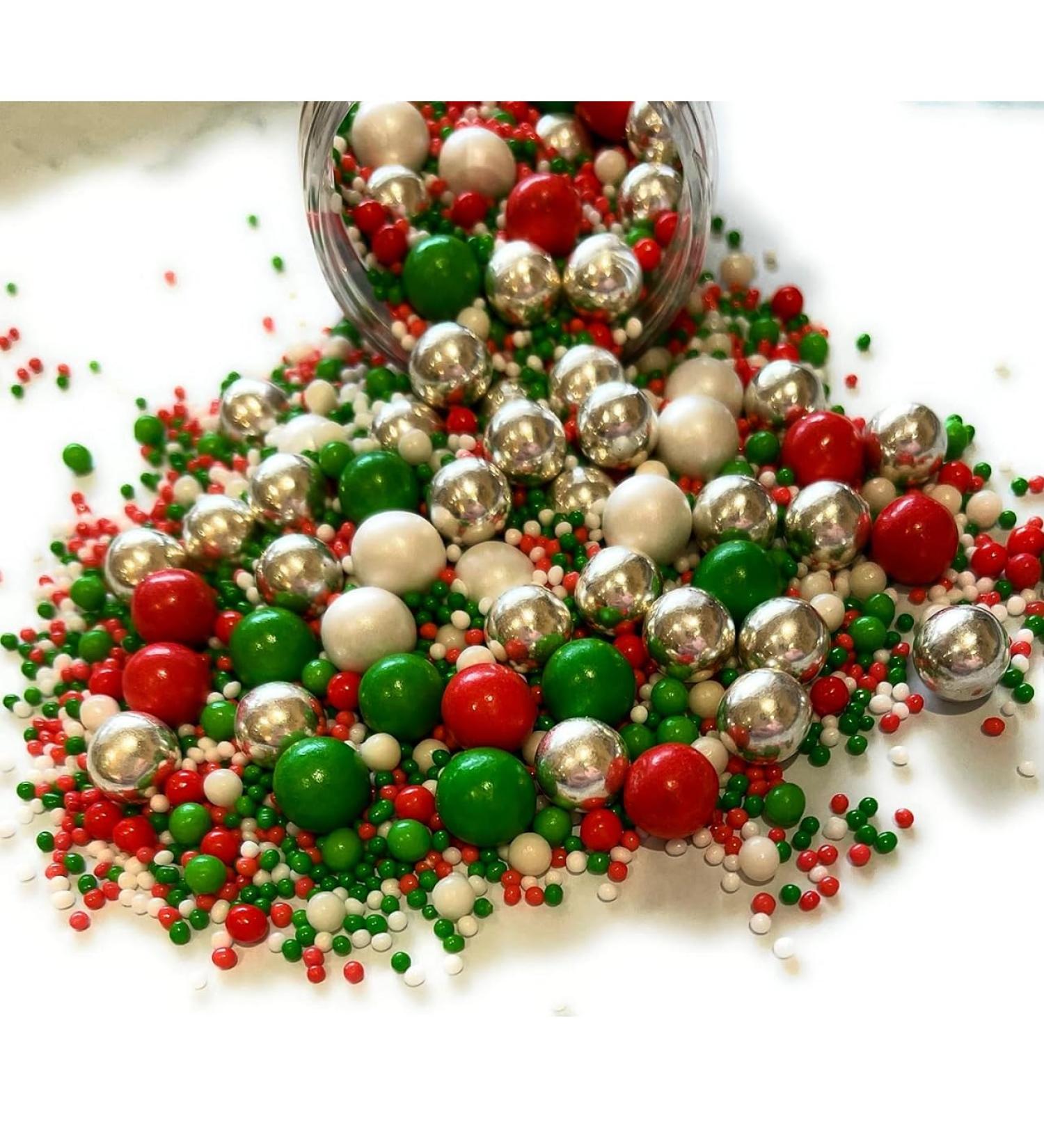 Cake N Bake Christmas Themed Edible Sprinkles (35g Christmas Themed) 35g Christmas Themed