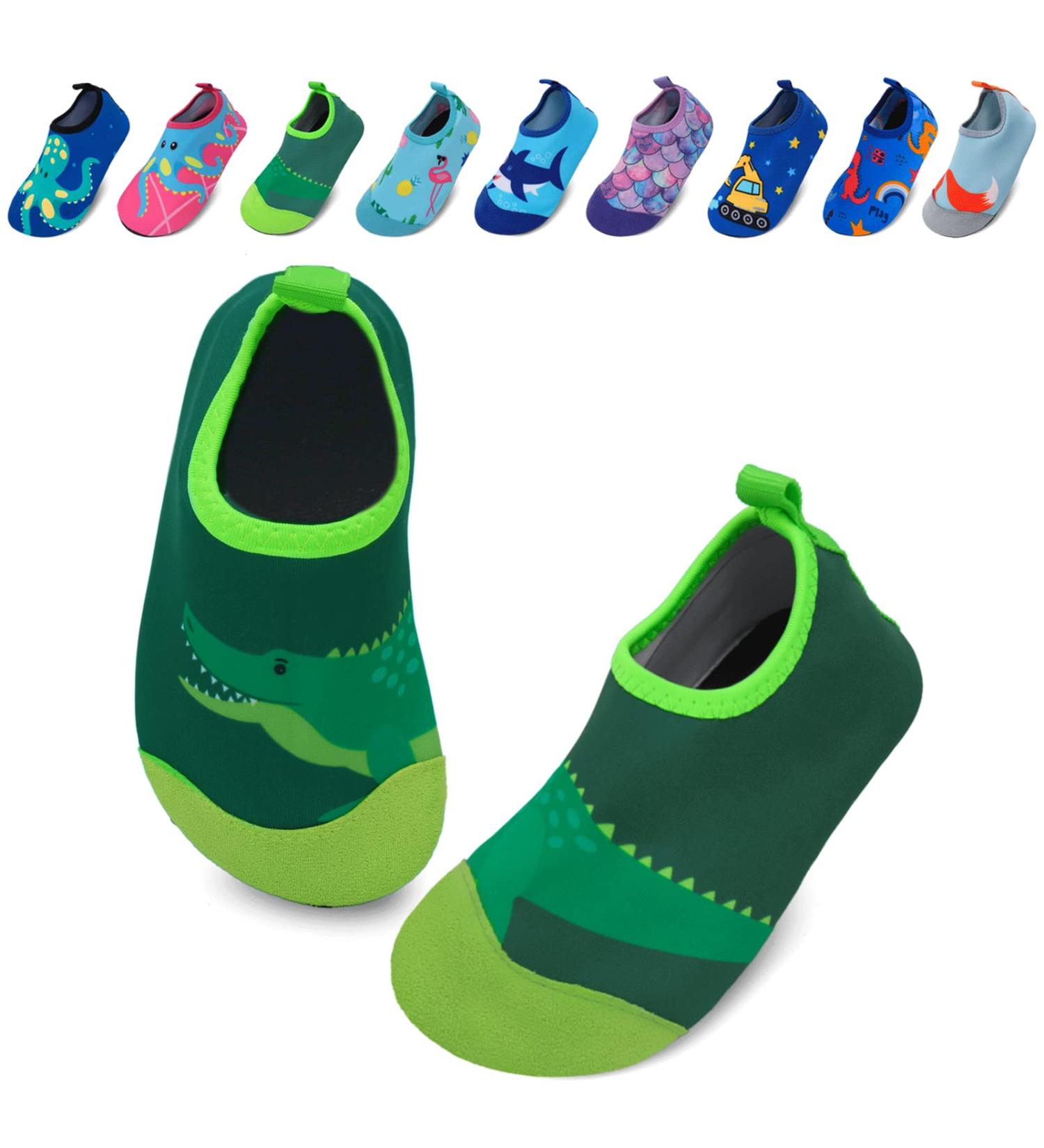 Edoton Kids Aquashing Beach Shoes - Anti-Slip Soft & Durable - Perfect for Swimming Pools & Gardens - Size 32/33 EU - Buy Online on GoSupps.com