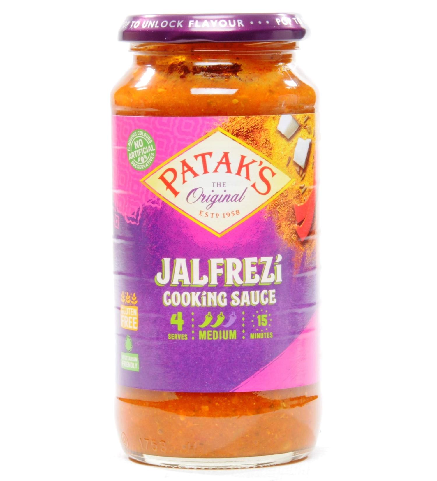 Patak's Pataks Curry Sauces (Jalfrezi 6 x 450g)