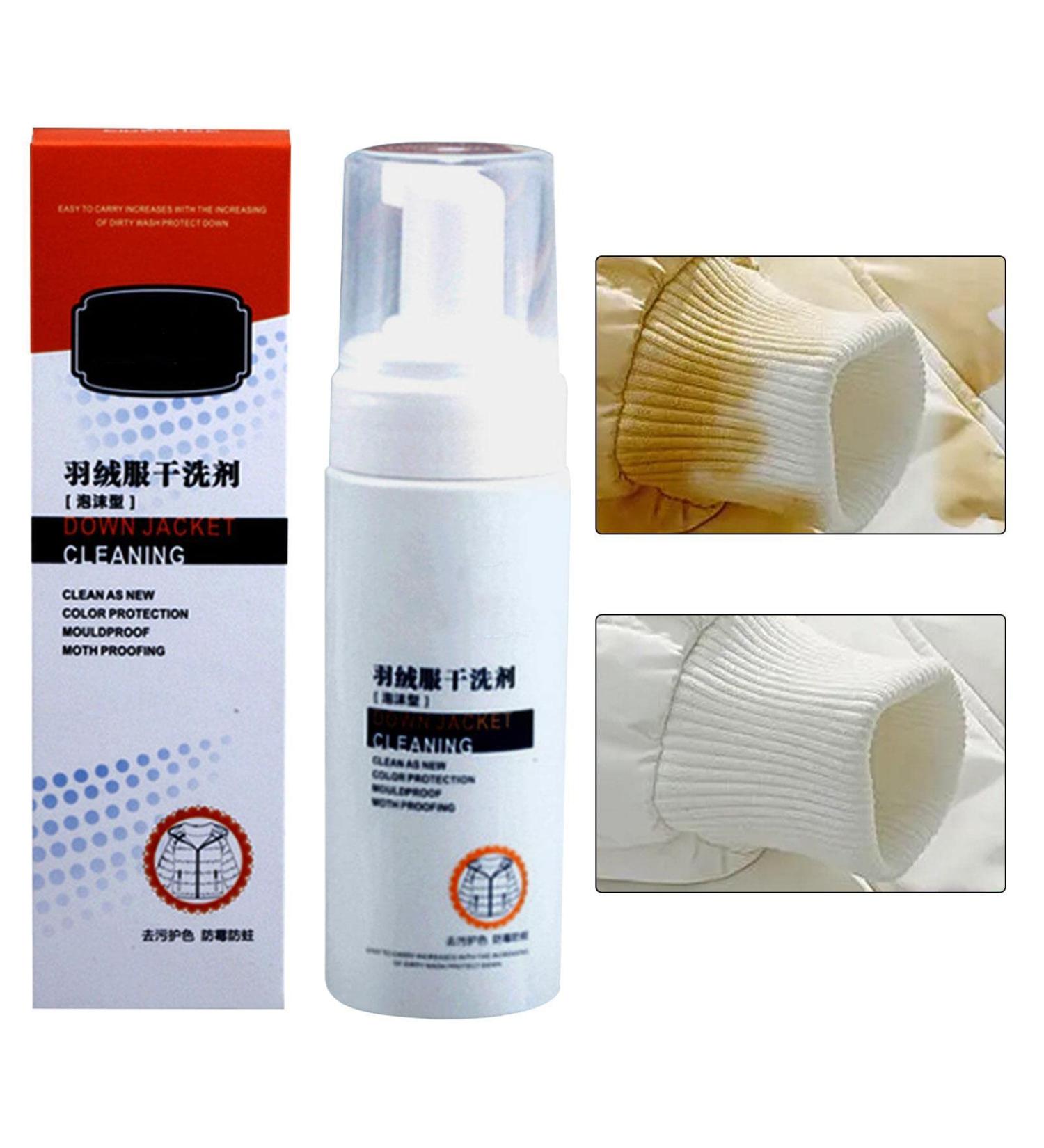 Down Jacket Cleaning | Wash-Free Down Cleaner Detergent | Down Wear Detergent Cleaner Spray Laundry Detergent for Down Jackets Couches Gym Bags Halatua - Buy Online on GoSupps.com