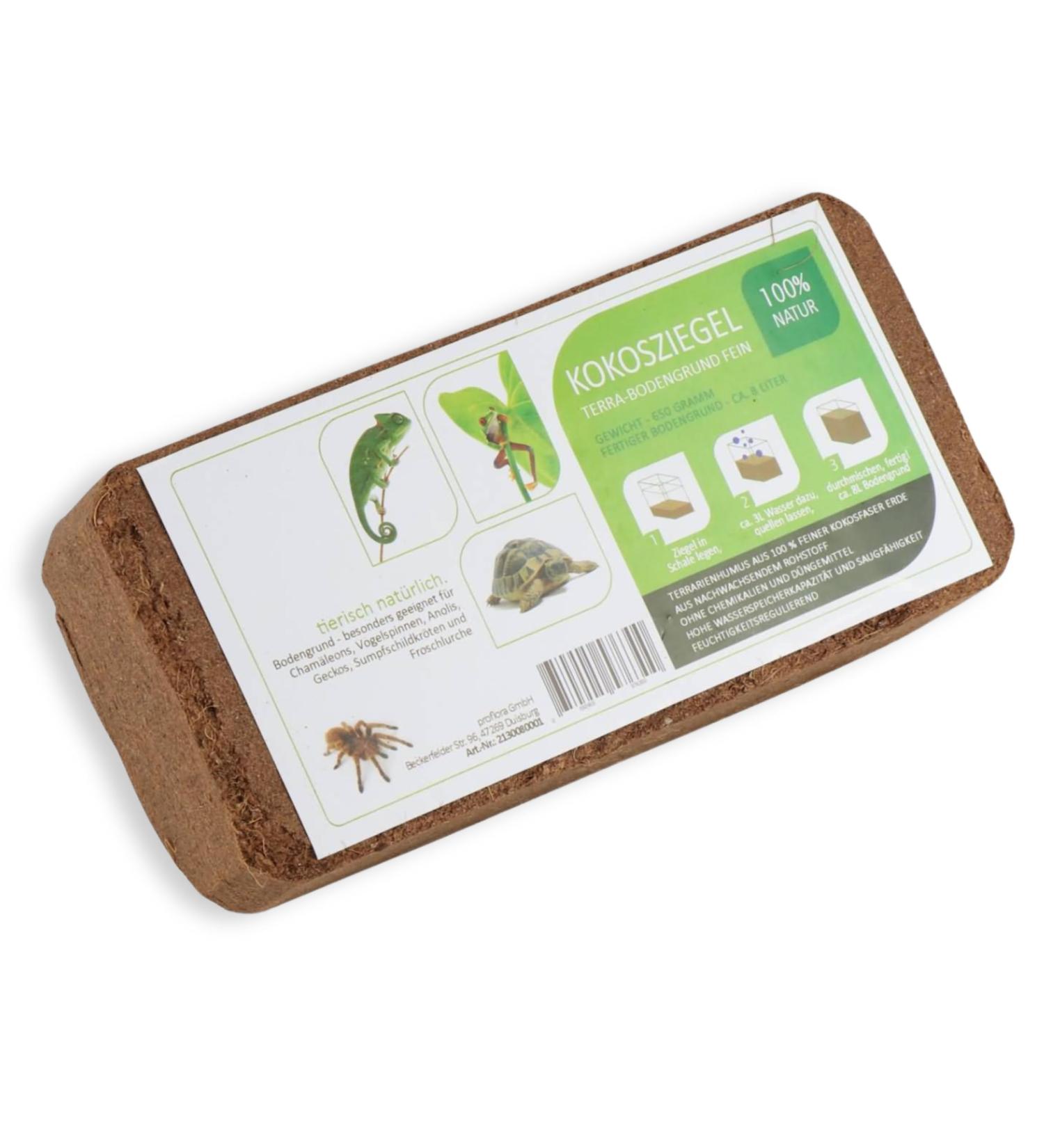 ProFlora Coconut Soil Terrarium Substrate - Biodegradable & Peat-Free Coconut Fiber (2 Pack) | Perfect for Eco-Friendly Gardening - Buy Online on GoSupps.com