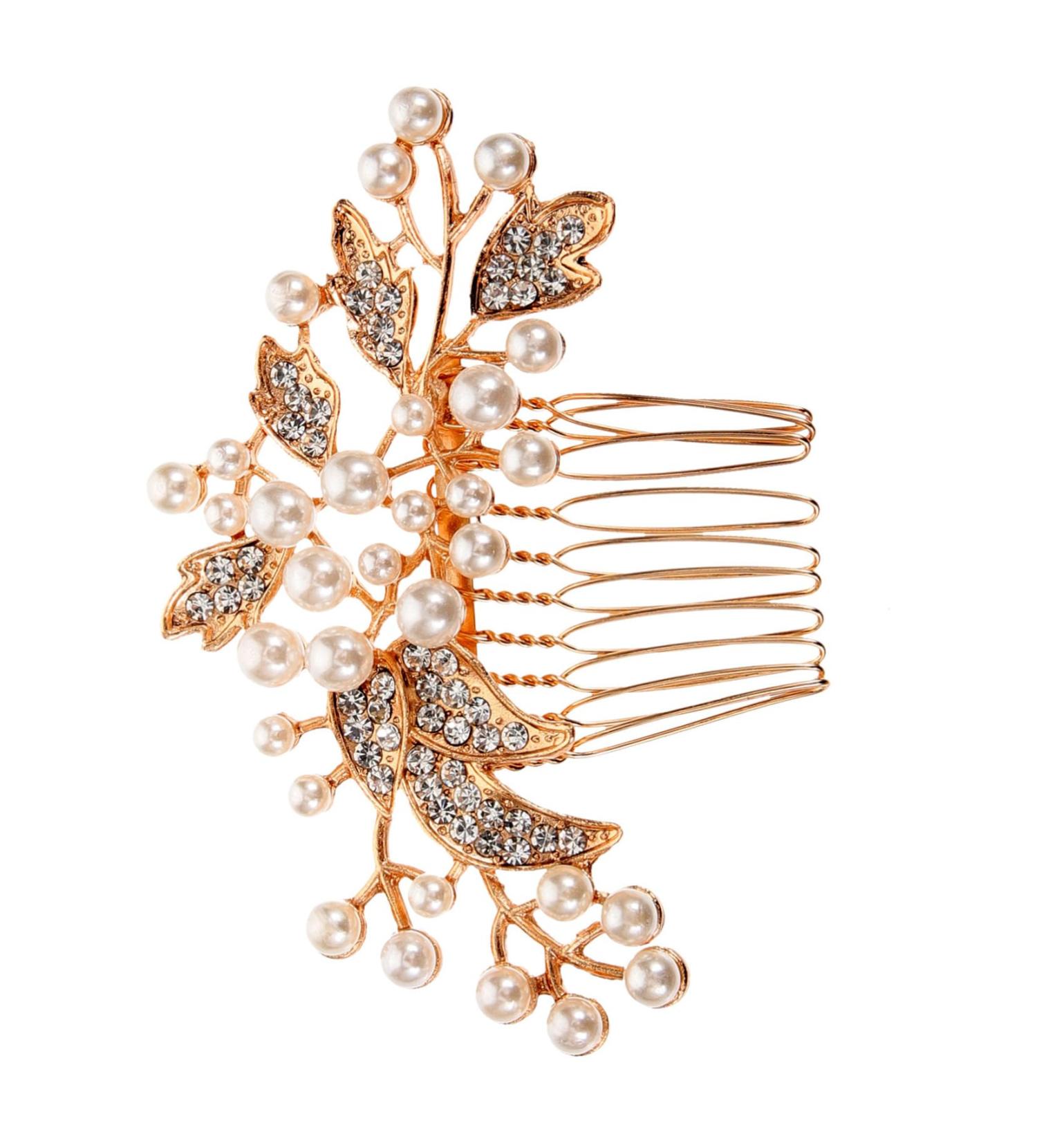 HAPINARY Hair Side Comb for Women Wedding Hair Accessories Bride Hair Side Comb Hair Comb for Women Pearl Hair Comb Pearl Hair Side Comb Wedding Hair Side Comb Bride Hair Accessories - Buy Online on GoSupps.com