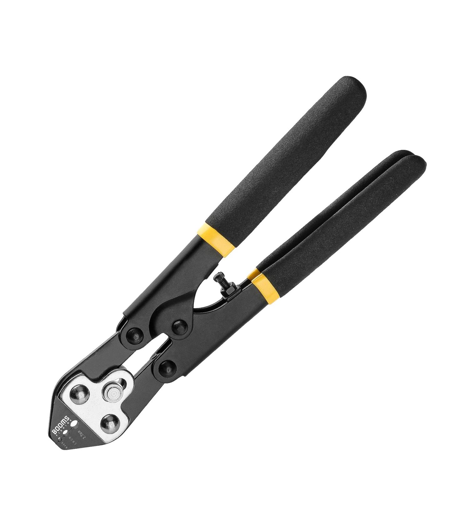 Booms Fishing CP3 Crimping Tool - Durable Black Fisherman's Essential - Buy Online on GoSupps.com