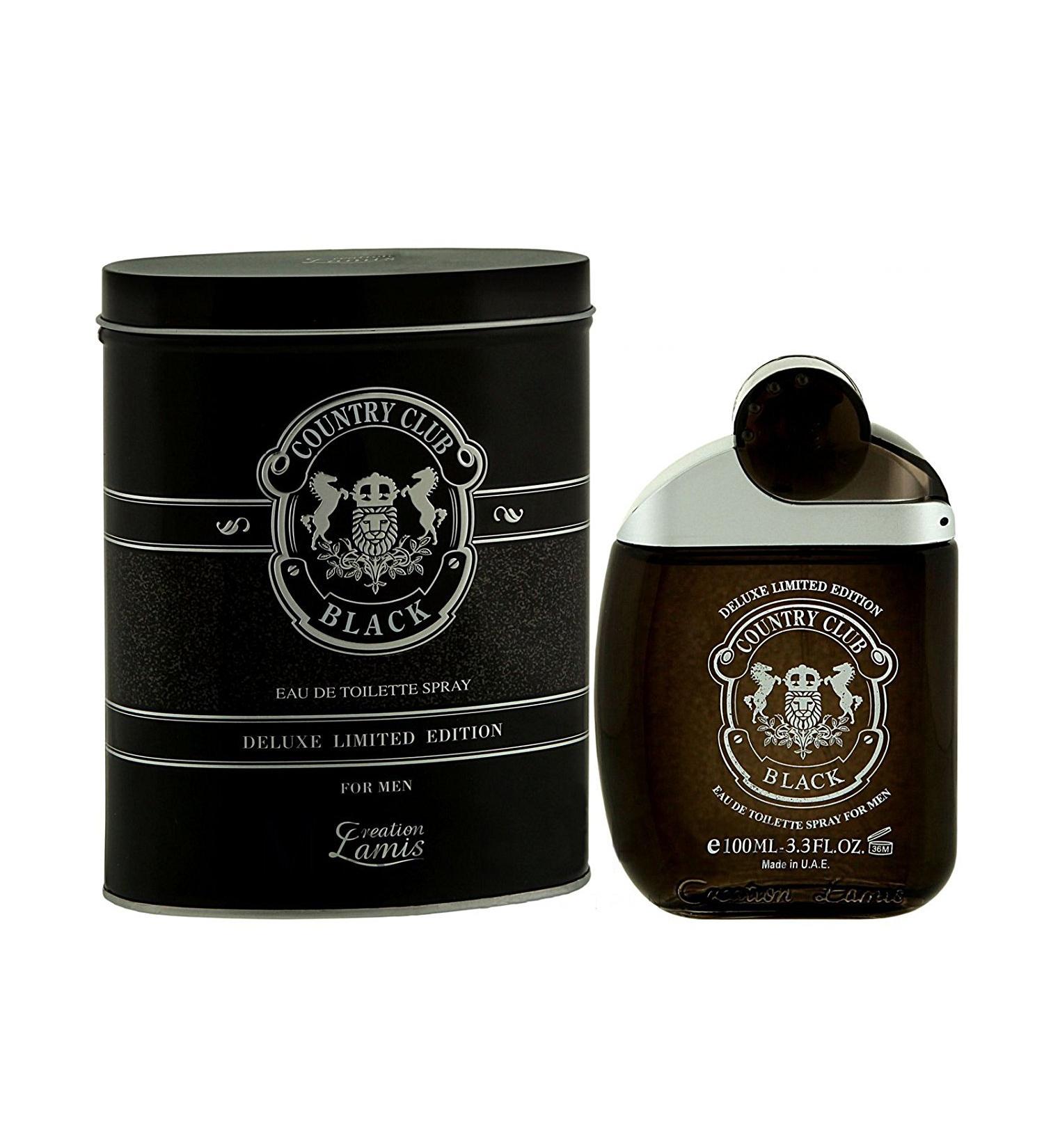 Country Club Black FOR MEN by 3.4 oz EDT Spray