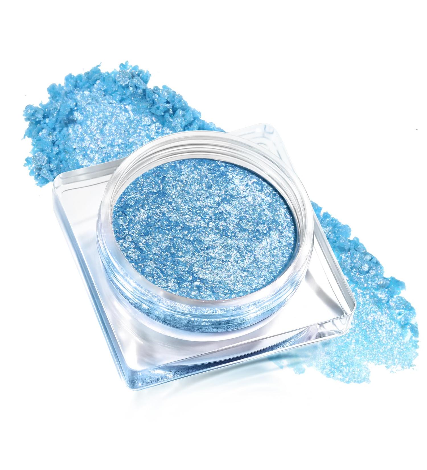 Ombre paupi res unique cr me chatoyante bleu m tallis haute pigment monochrome palette de fards paupi res m langeables scintillants paillettes longue dur e de vie mini maquillage naturel - Buy Online on GoSupps.com