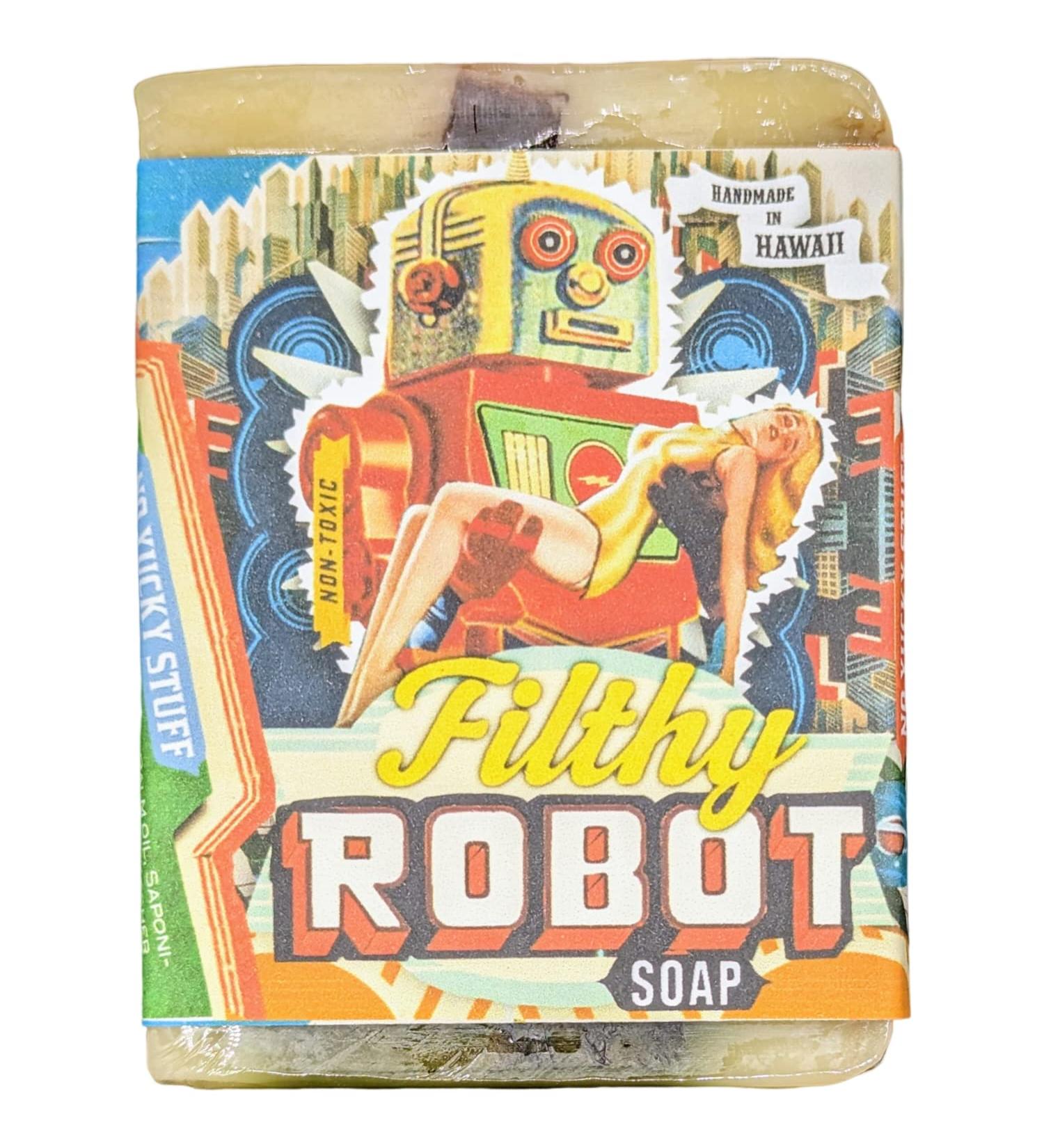 Buy Filthy Robot Soap - Premium Handmade Soap for All Skin Types | Ships Worldwide - Buy Online on GoSupps.com